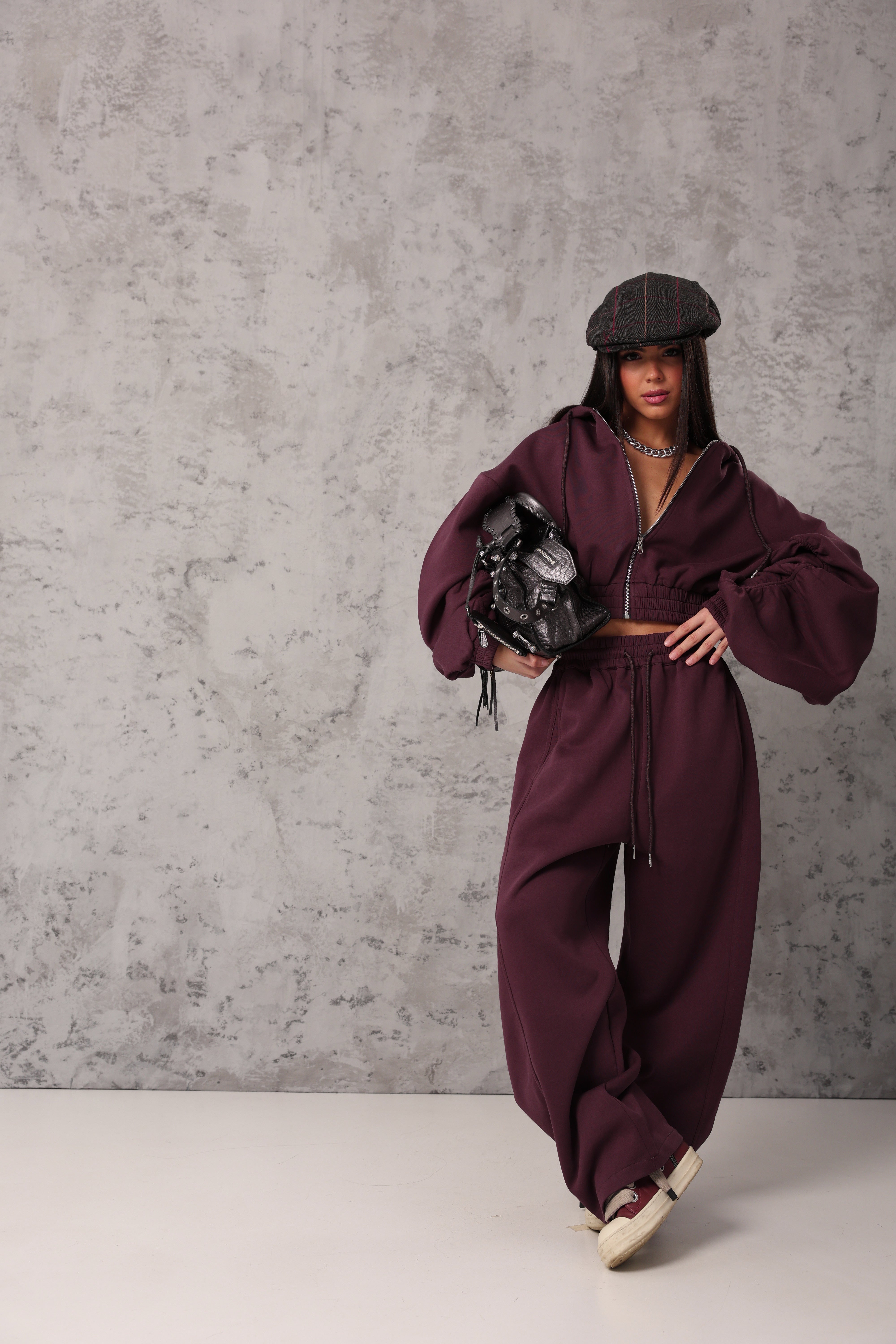 COORDINATO TUTA LOOVEE VINO BY MARZIA MANGO