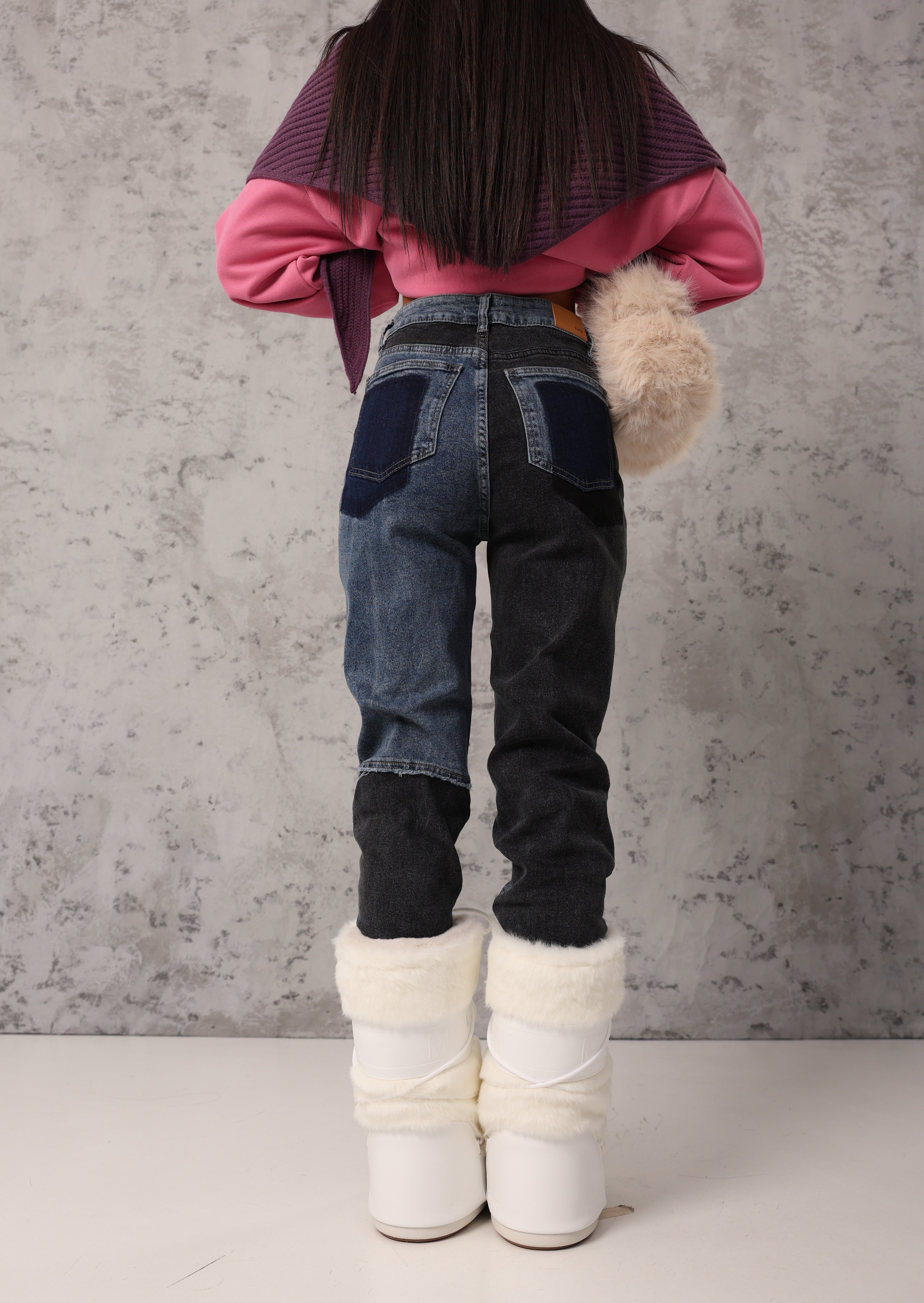 JEANS ERSILIA DOUBLE DENIM