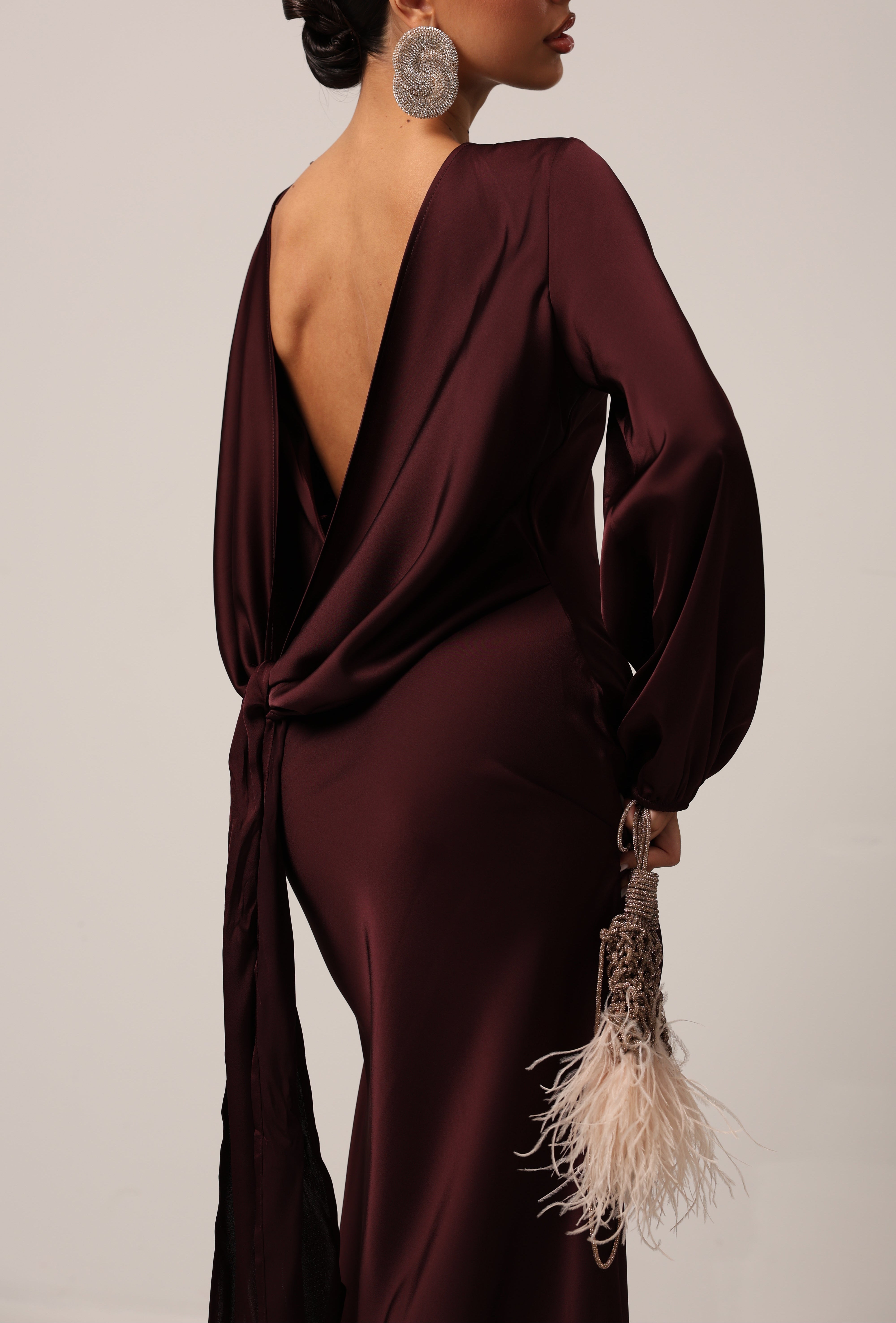 VESTITO NODO NEW YEAR'S MELENZANA BY MARZIA MANGO