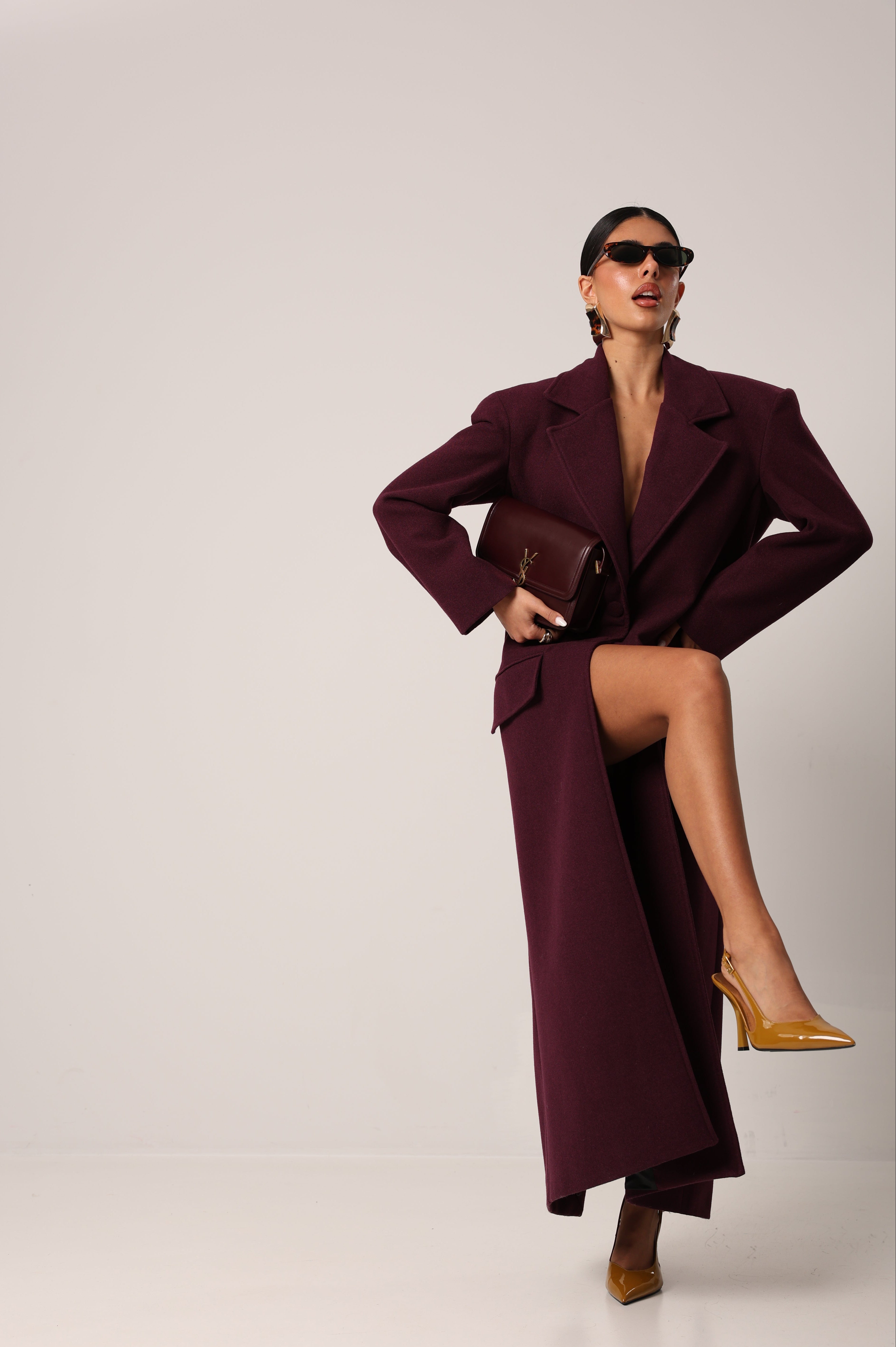 CAPPOTTO POLO NORD VINO BY MARZIA MANGO