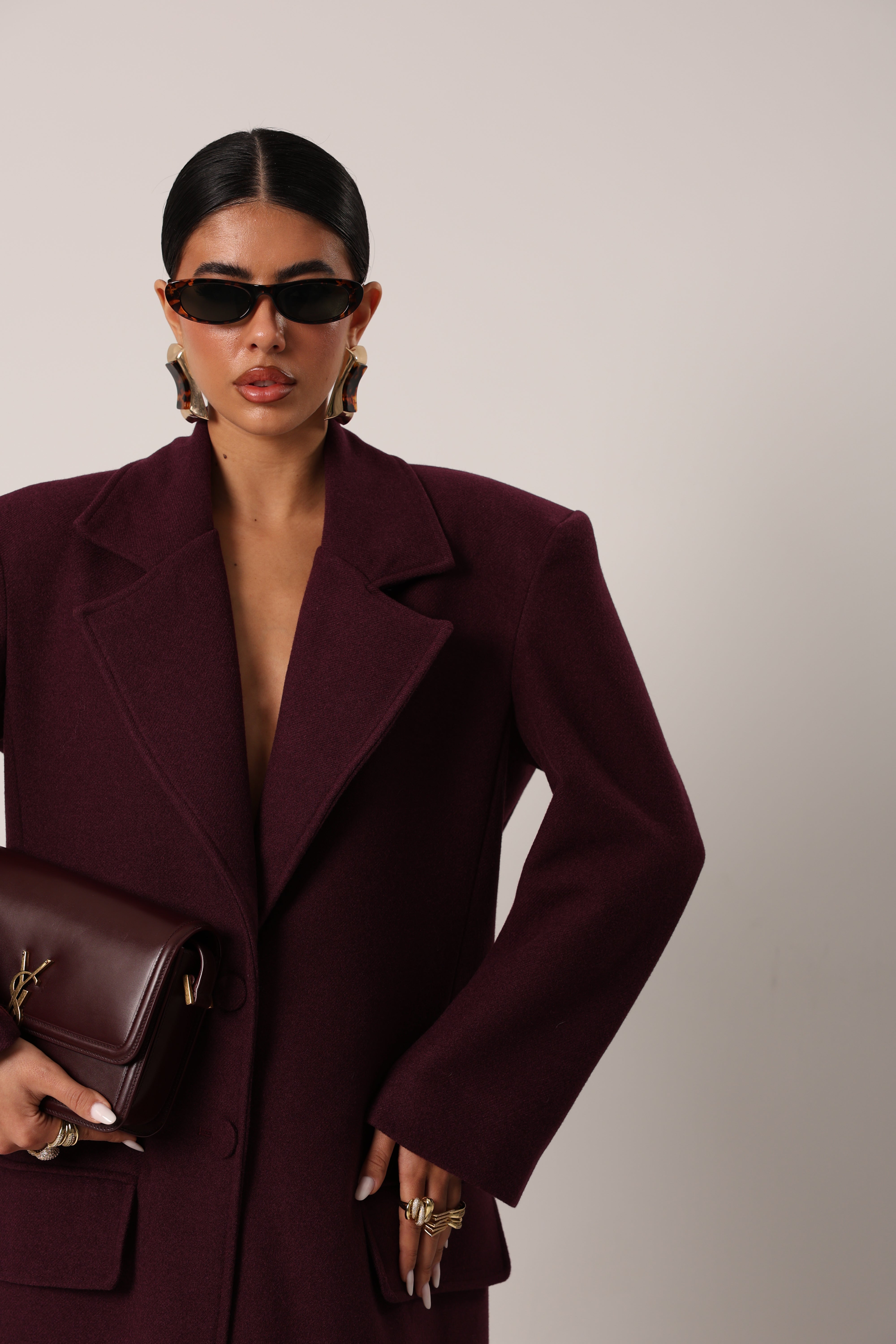 CAPPOTTO POLO NORD VINO BY MARZIA MANGO