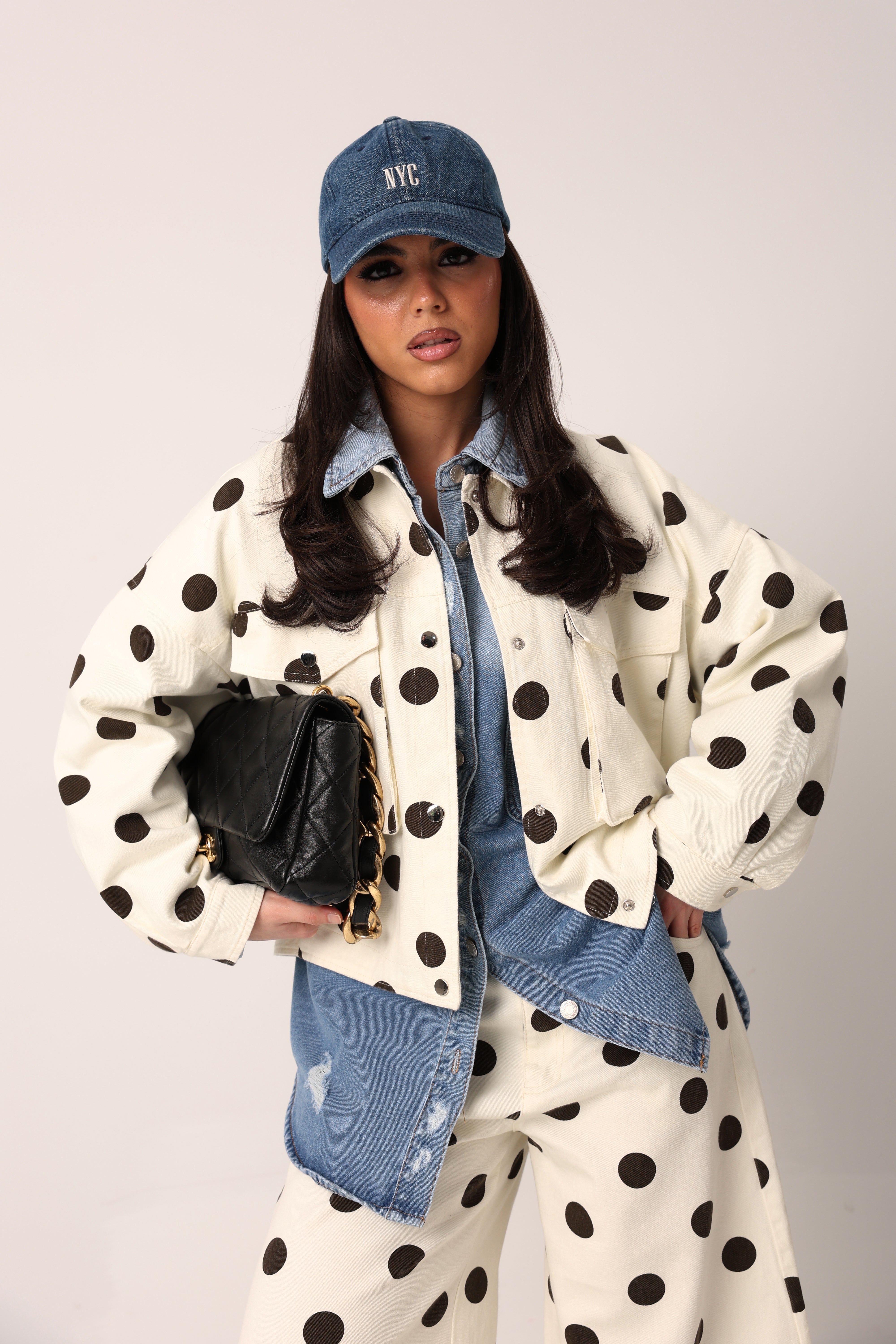 COORDINATO POIS MILES PANNA/MARRONE