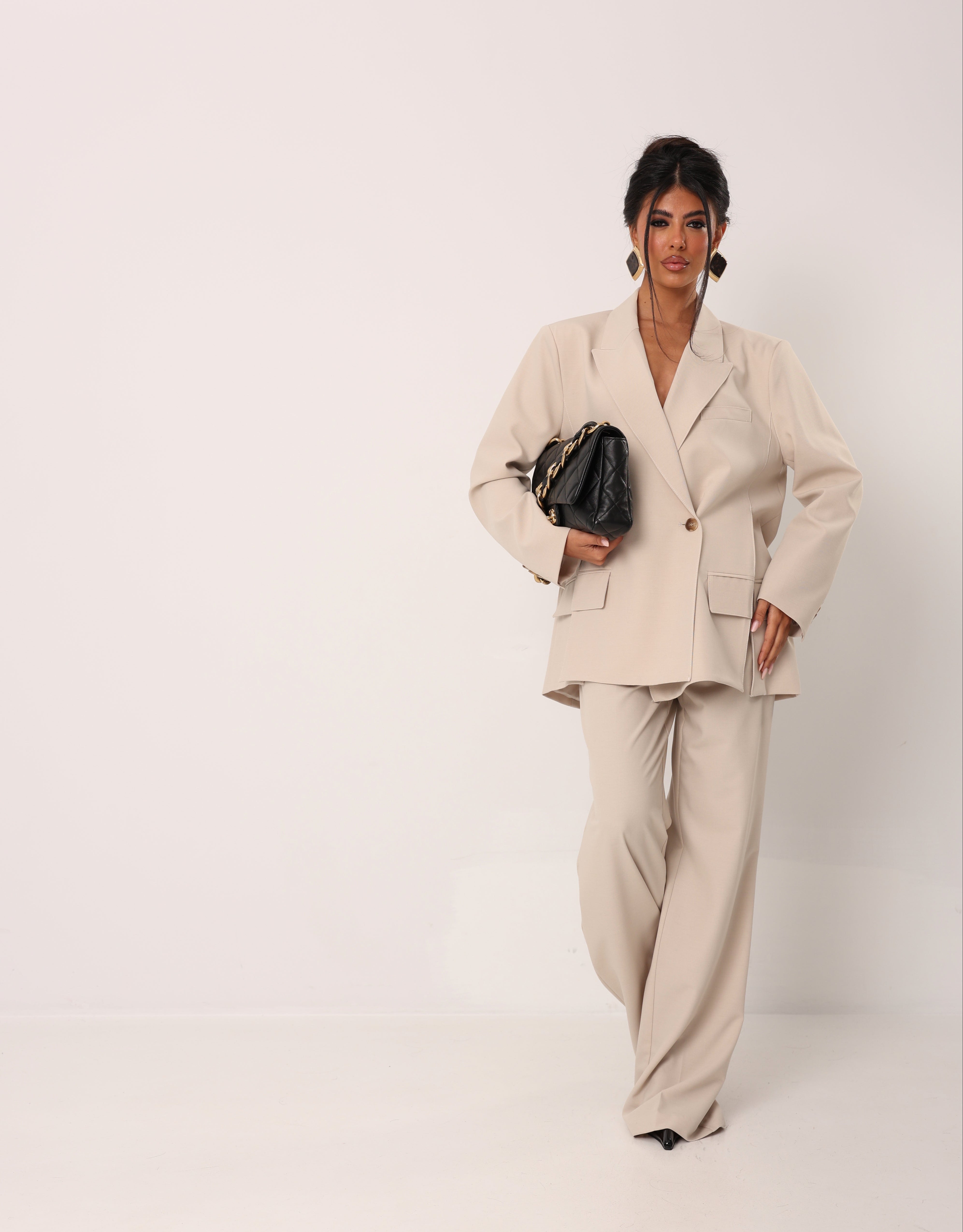 BLAZER CLORINDA BEIGE