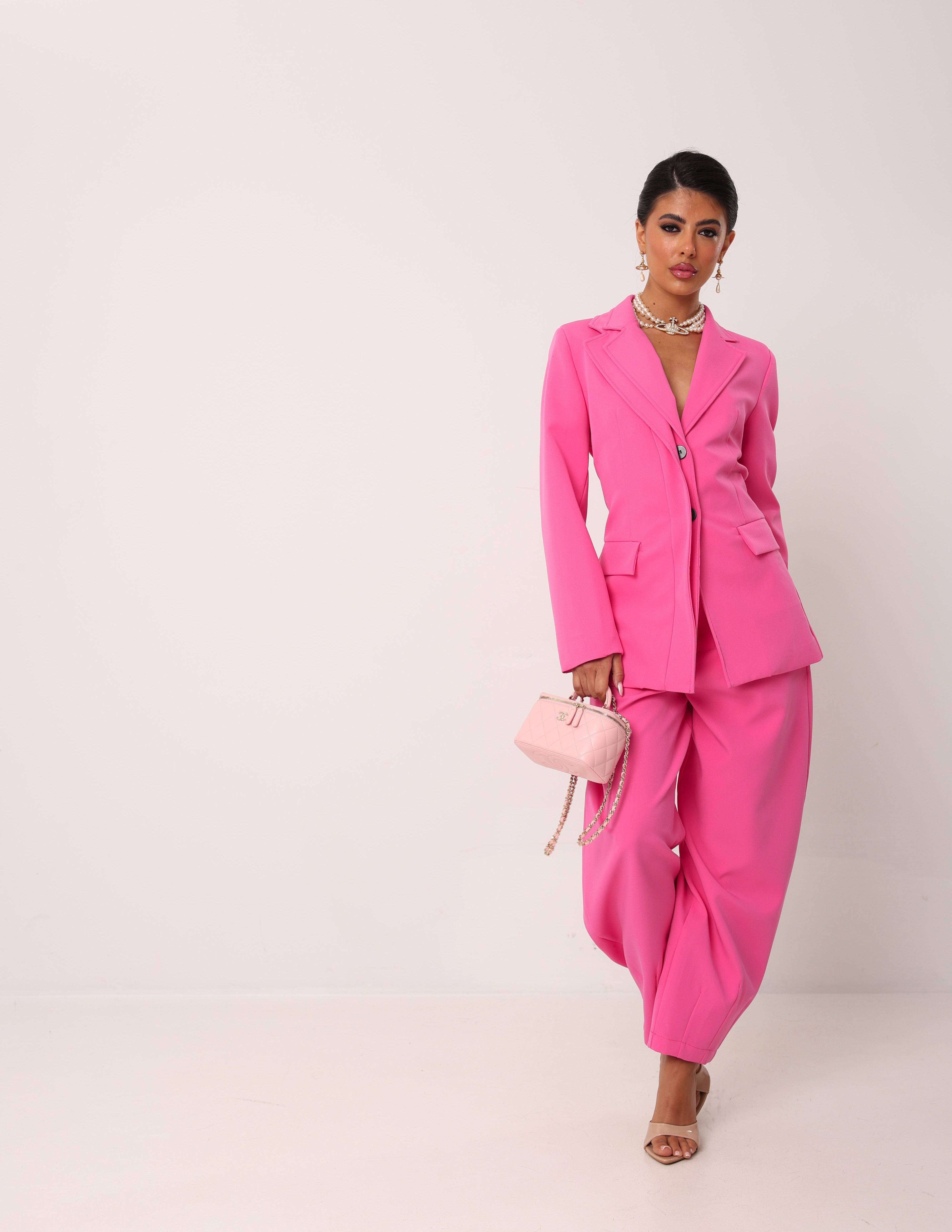 PANTALONI BALLOON AYANA FUCSIA BY LUMINA