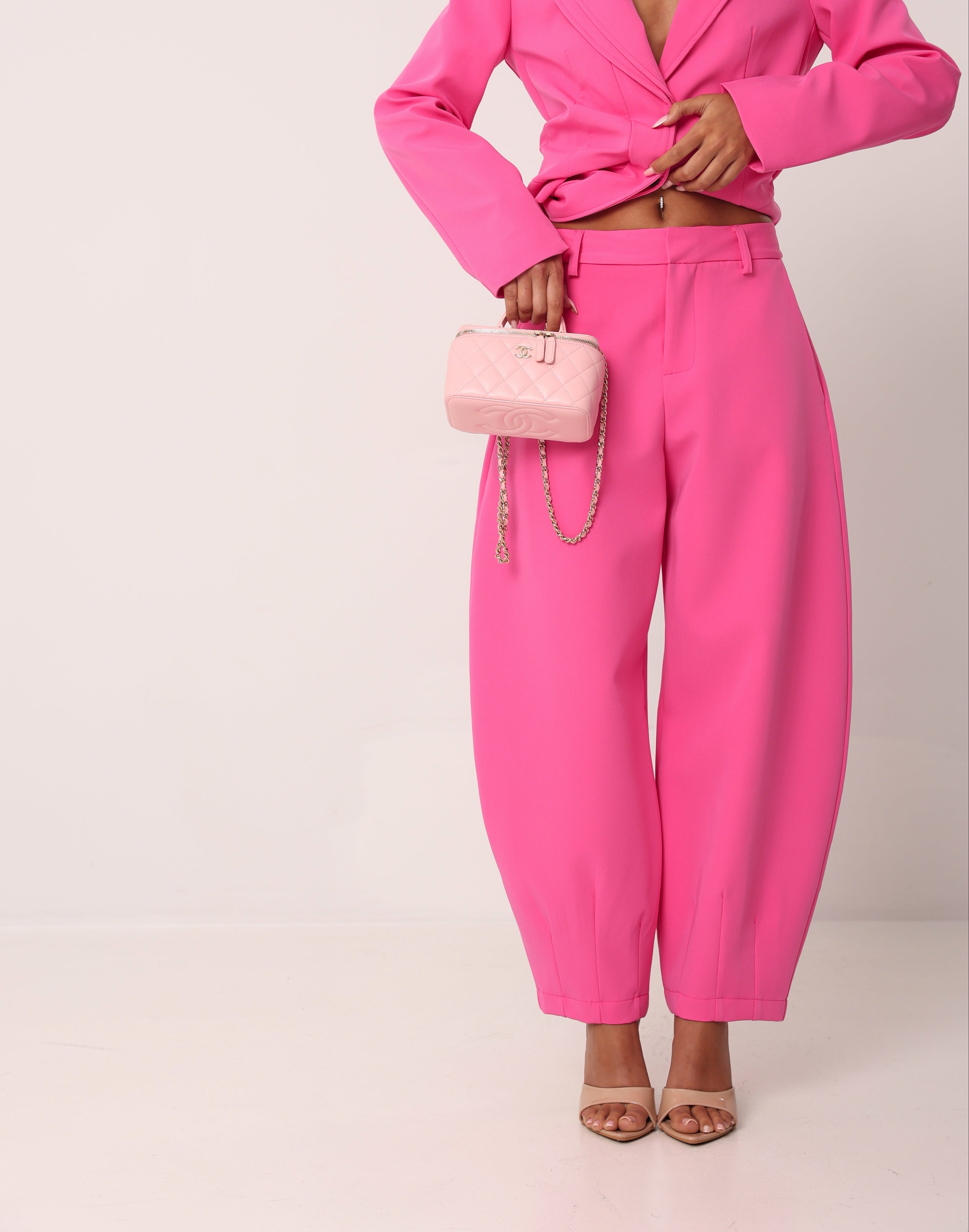 PANTALONI BALLOON AYANA FUCSIA BY LUMINA