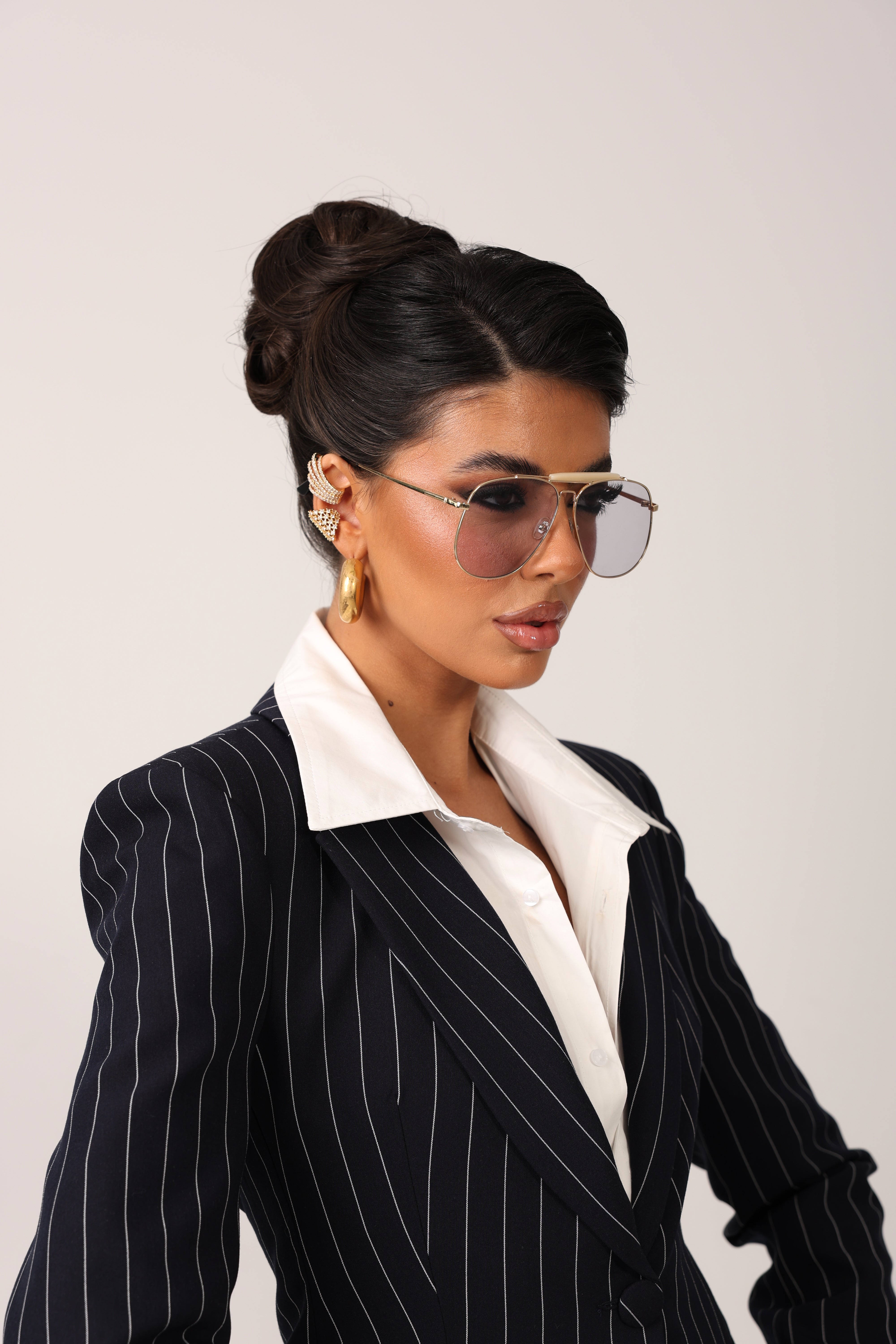 BLAZER GESSATO ILEANA BLU