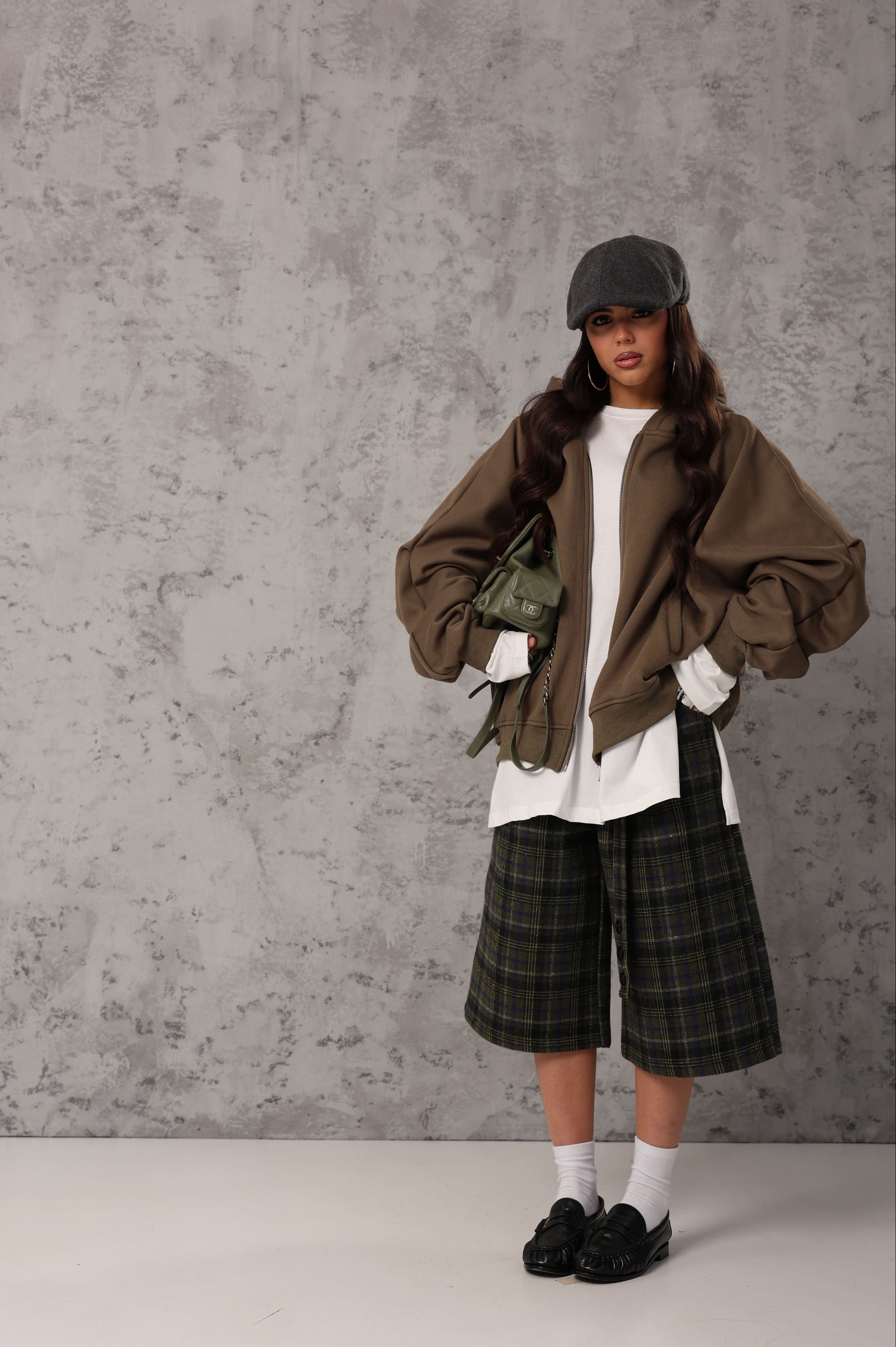 BERMUDA TARTAN GAIA VERDE/BLU