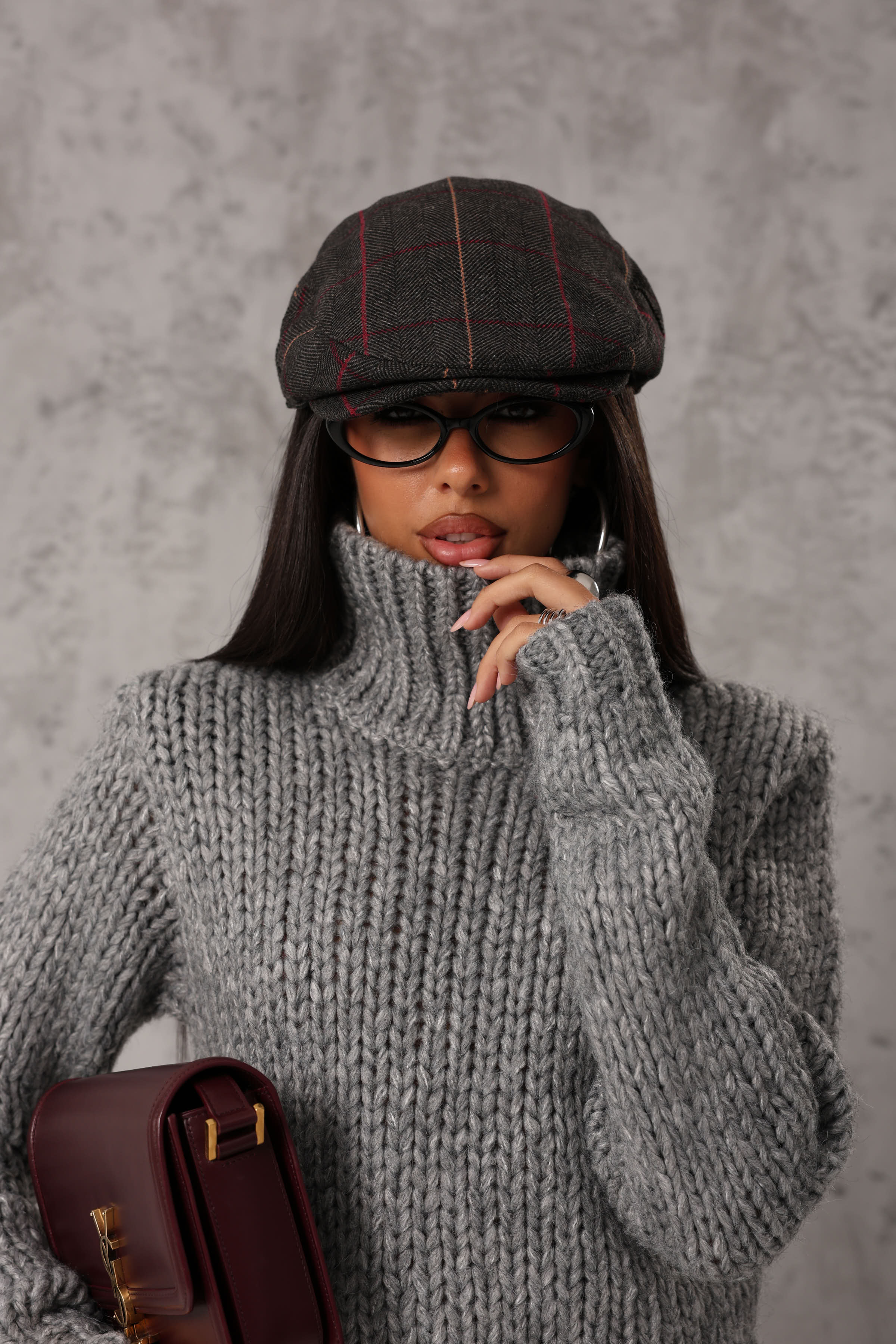 PULL SPALLINE LORELEI GRIGIO