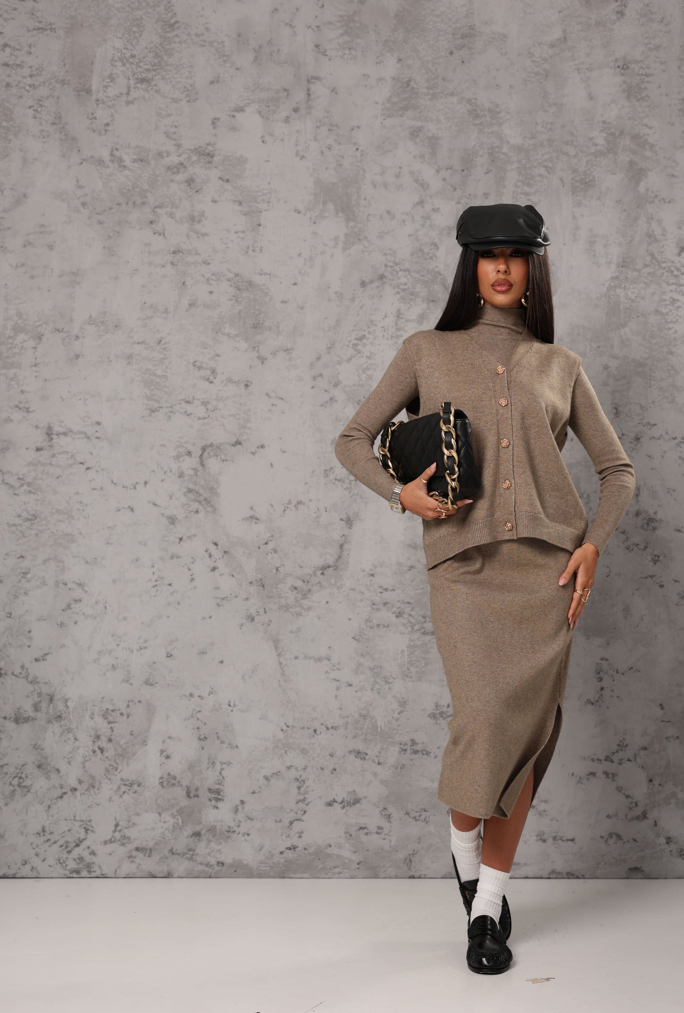 COORDINATO BAKERY KHAKI 3 PEZZI