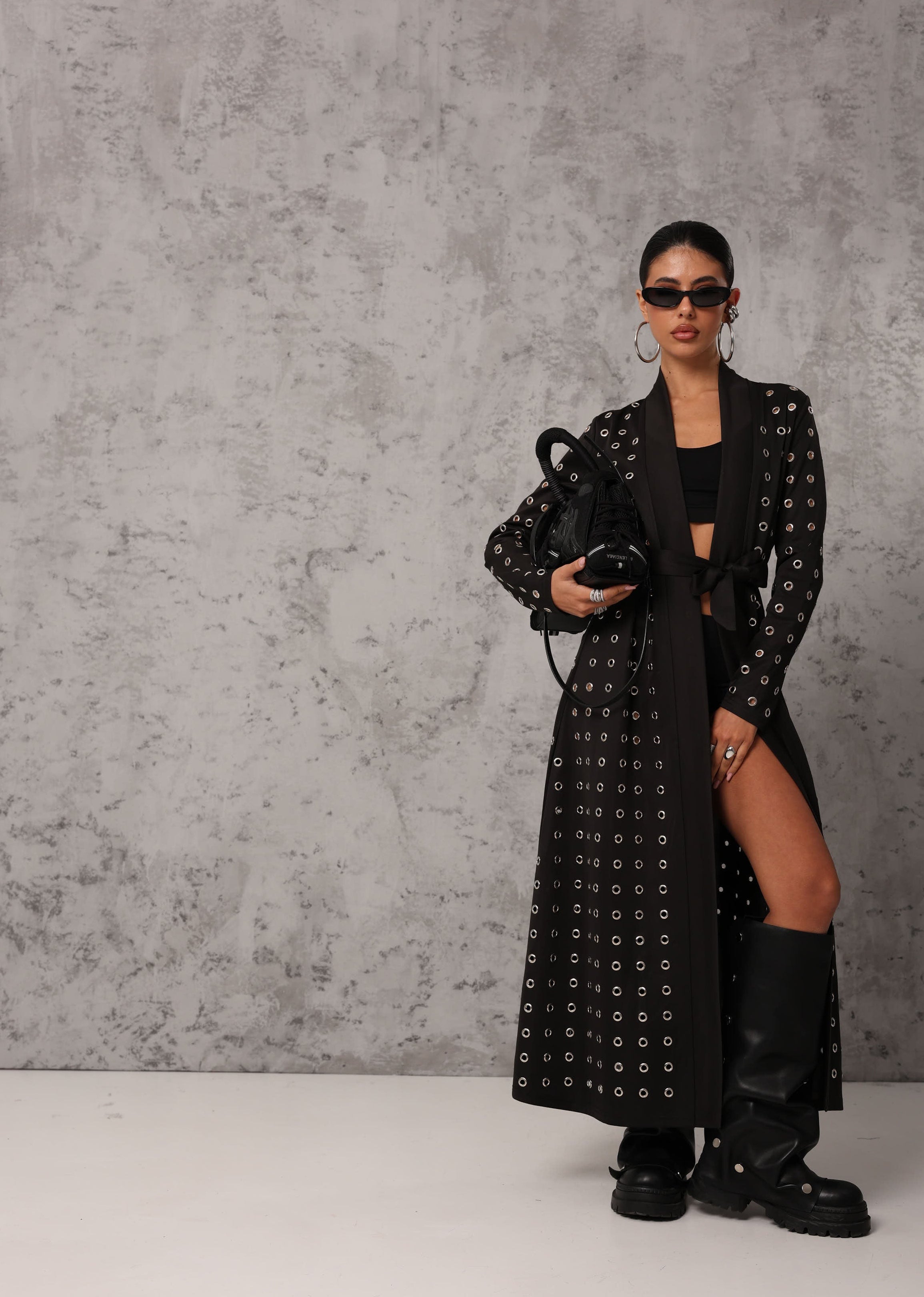 KIMONO OCCHIELLI NERO