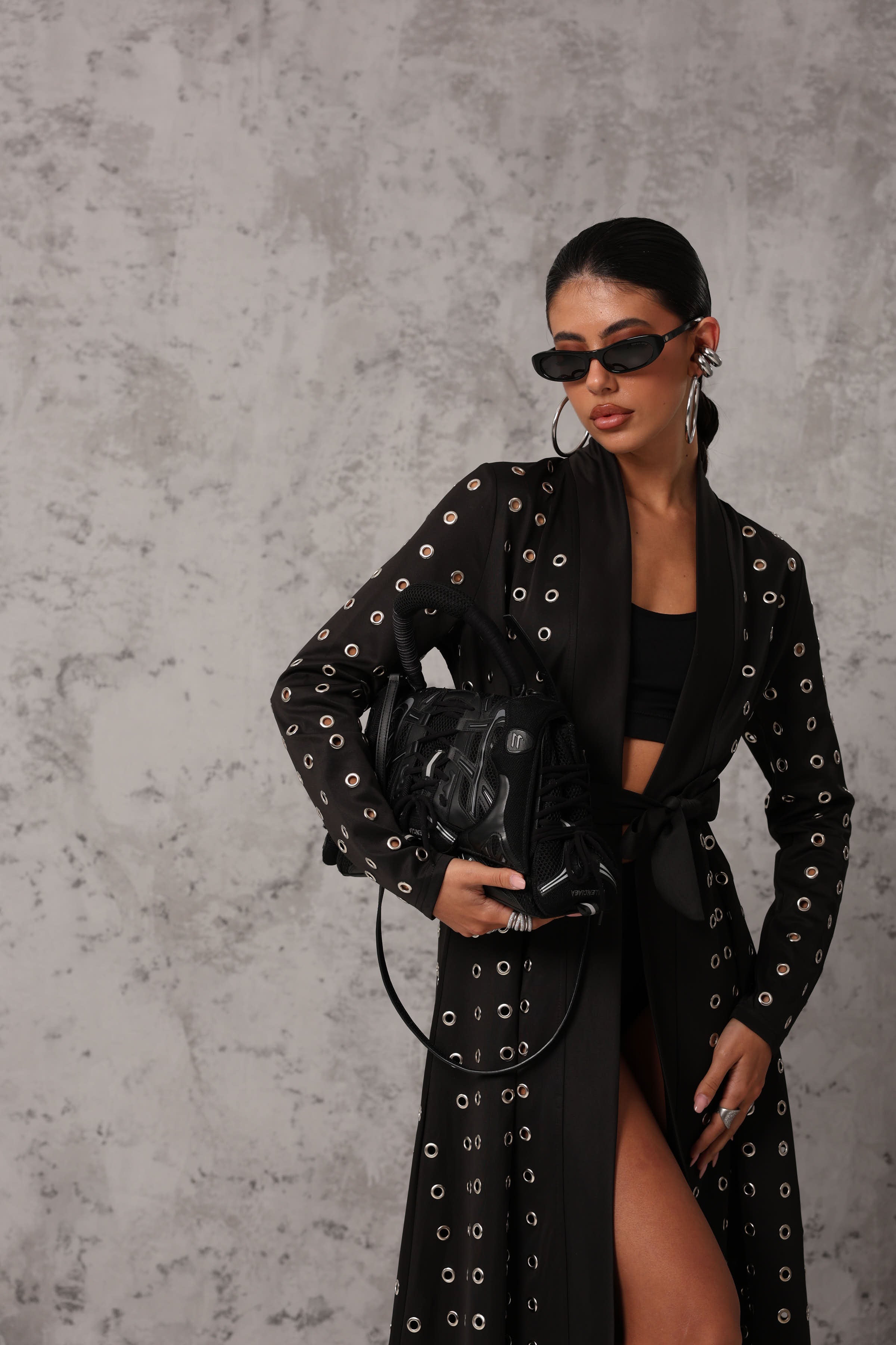 KIMONO OCCHIELLI NERO