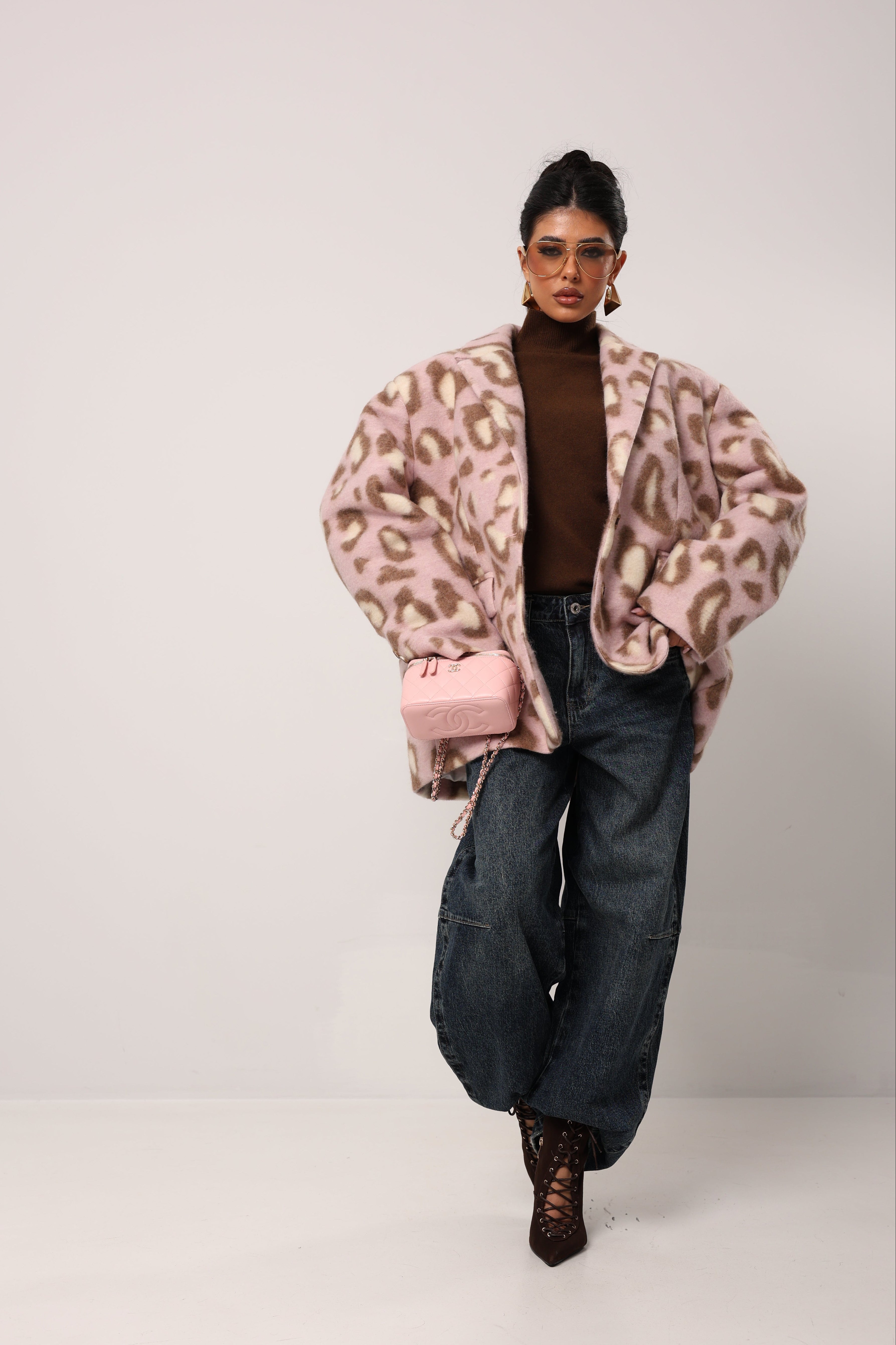 CAPPOTTINO LEOPARD PINK BY LUMINA