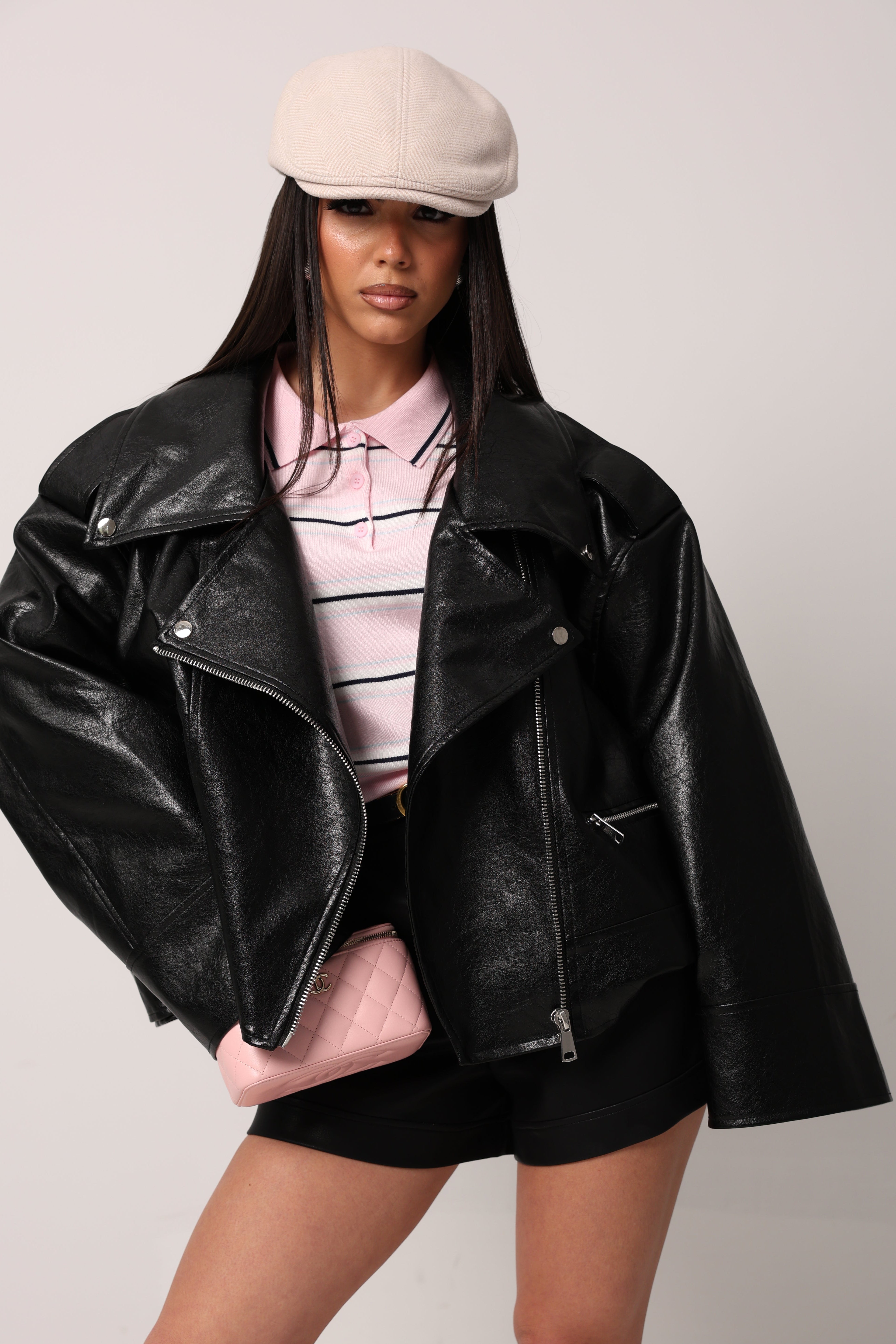 CHIODO ECOPELLE WEEK NERO