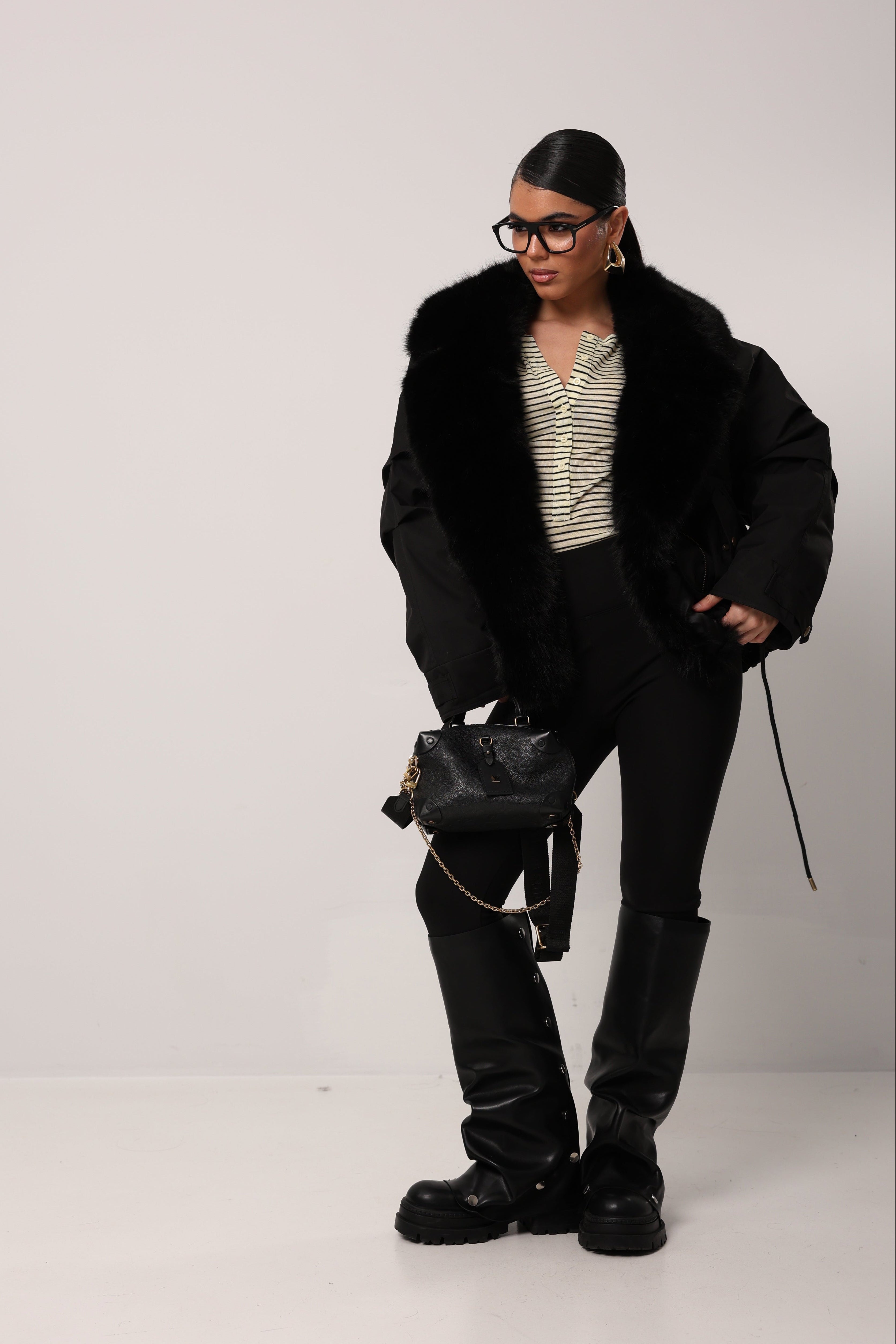 LEGGINGS FELPATO ORSON NERI