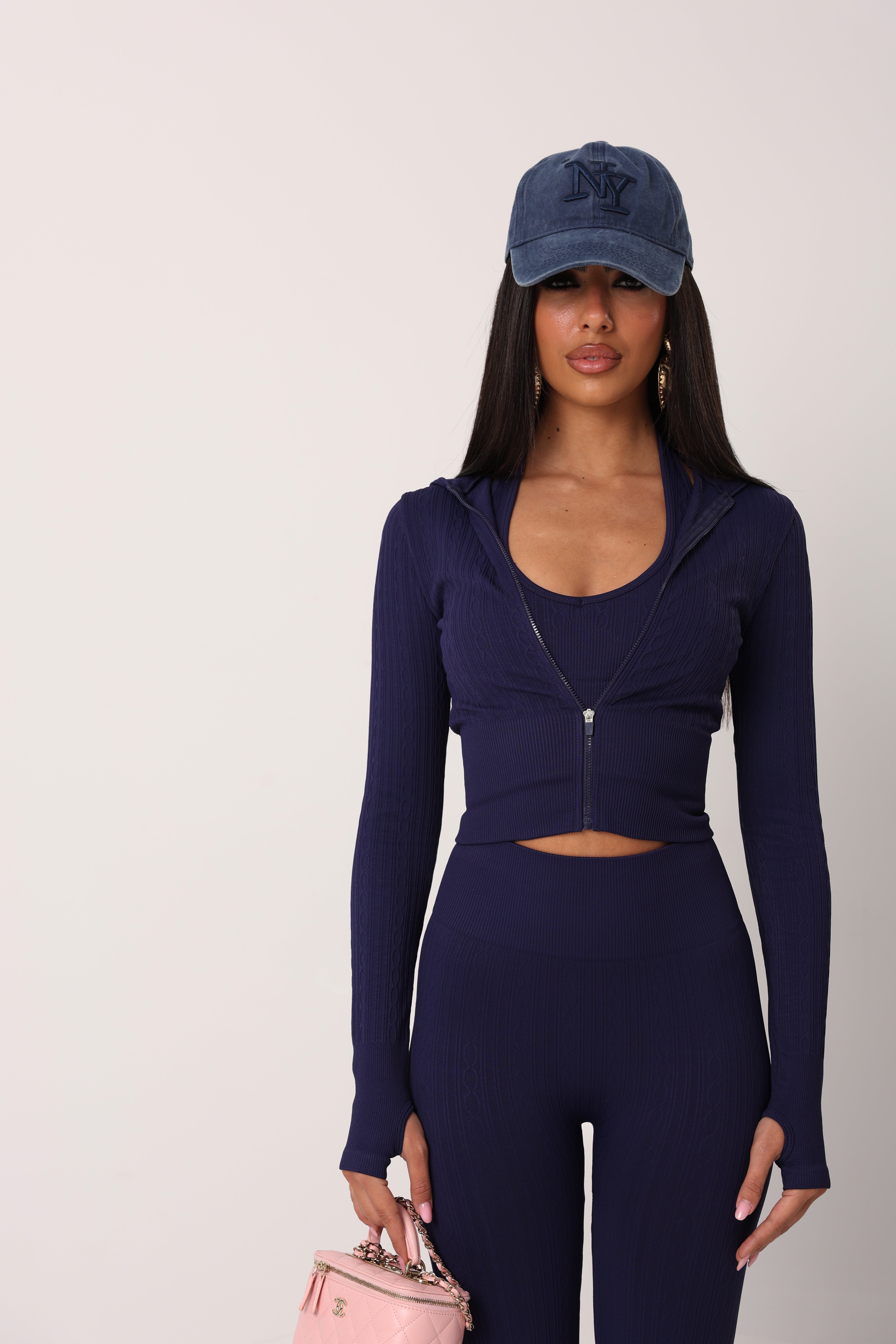 COORDINATO MADRID VIOLA TRE PEZZI