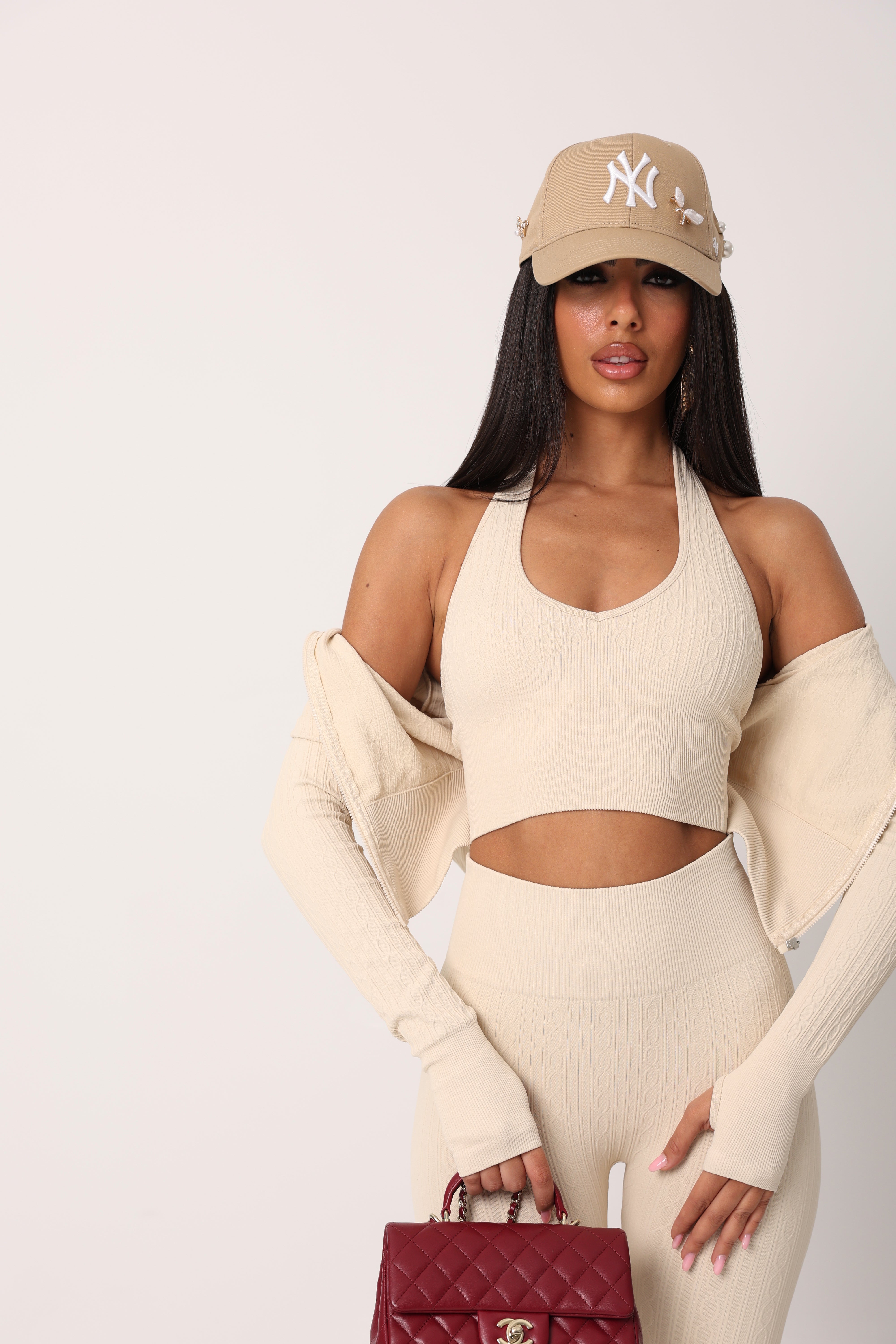 COORDINATO MADRID CREMA TRE PEZZI