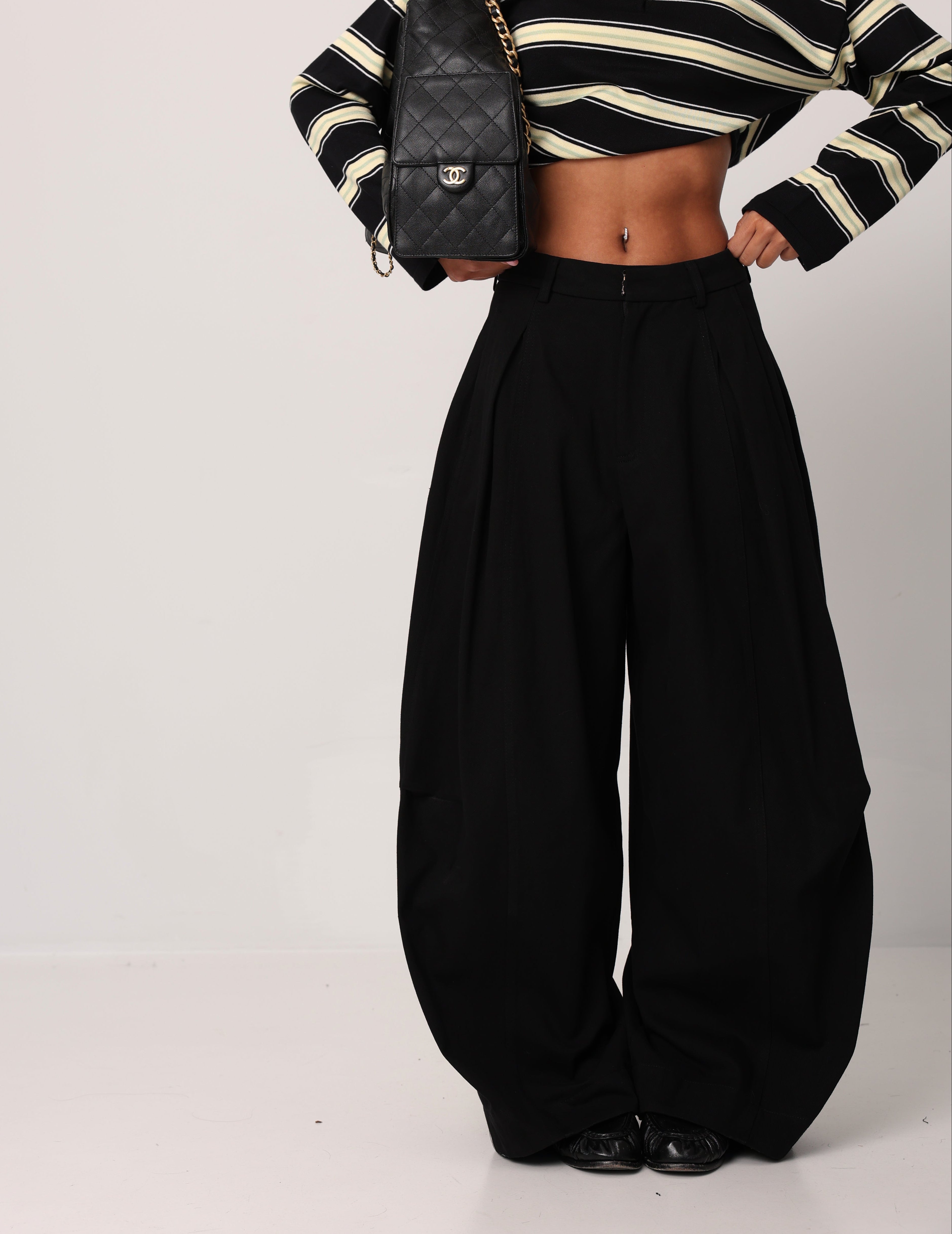 PANTALONI SUITE NERI