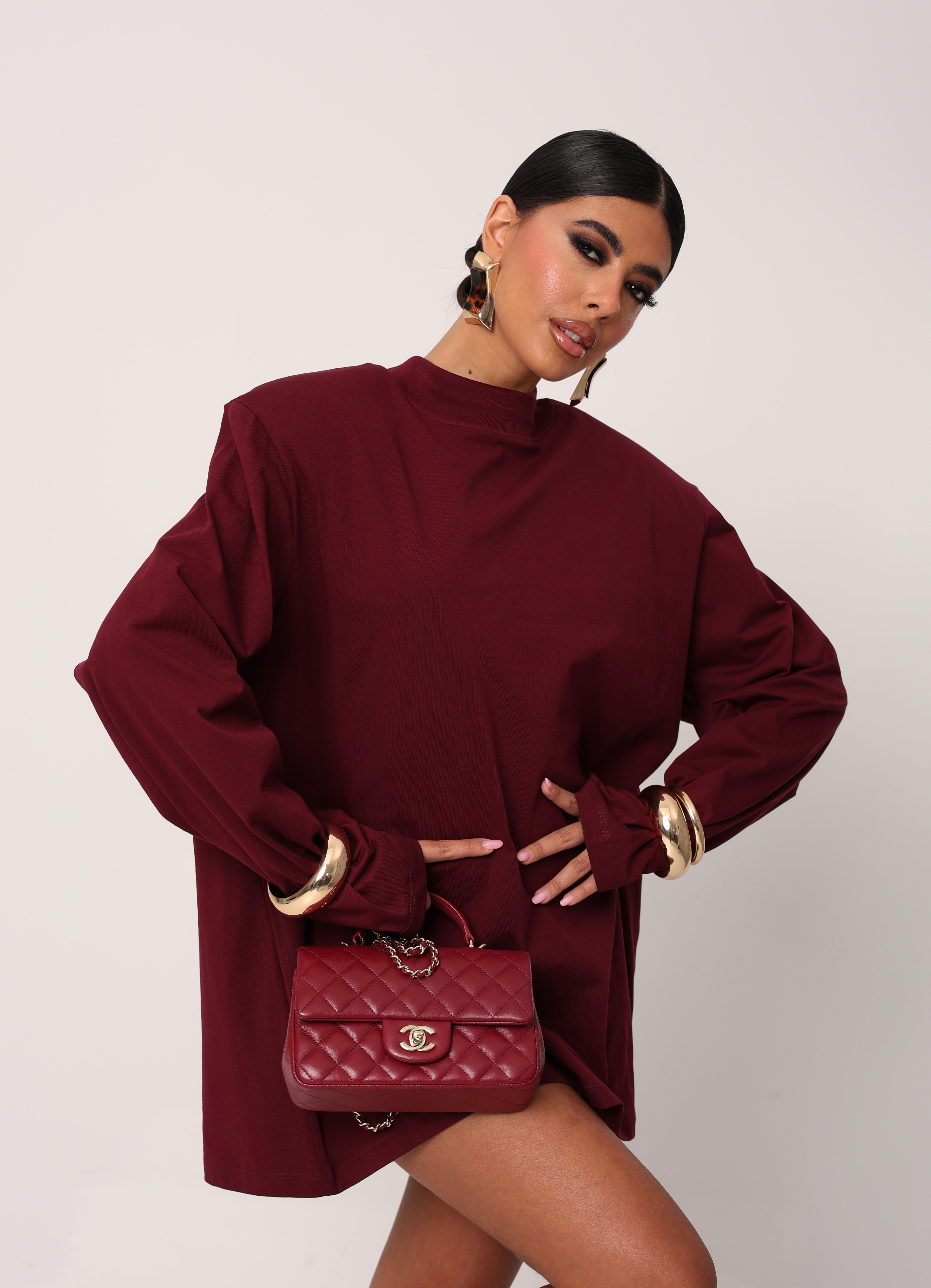 MAGLIA FEBRUARY BORDEAUX