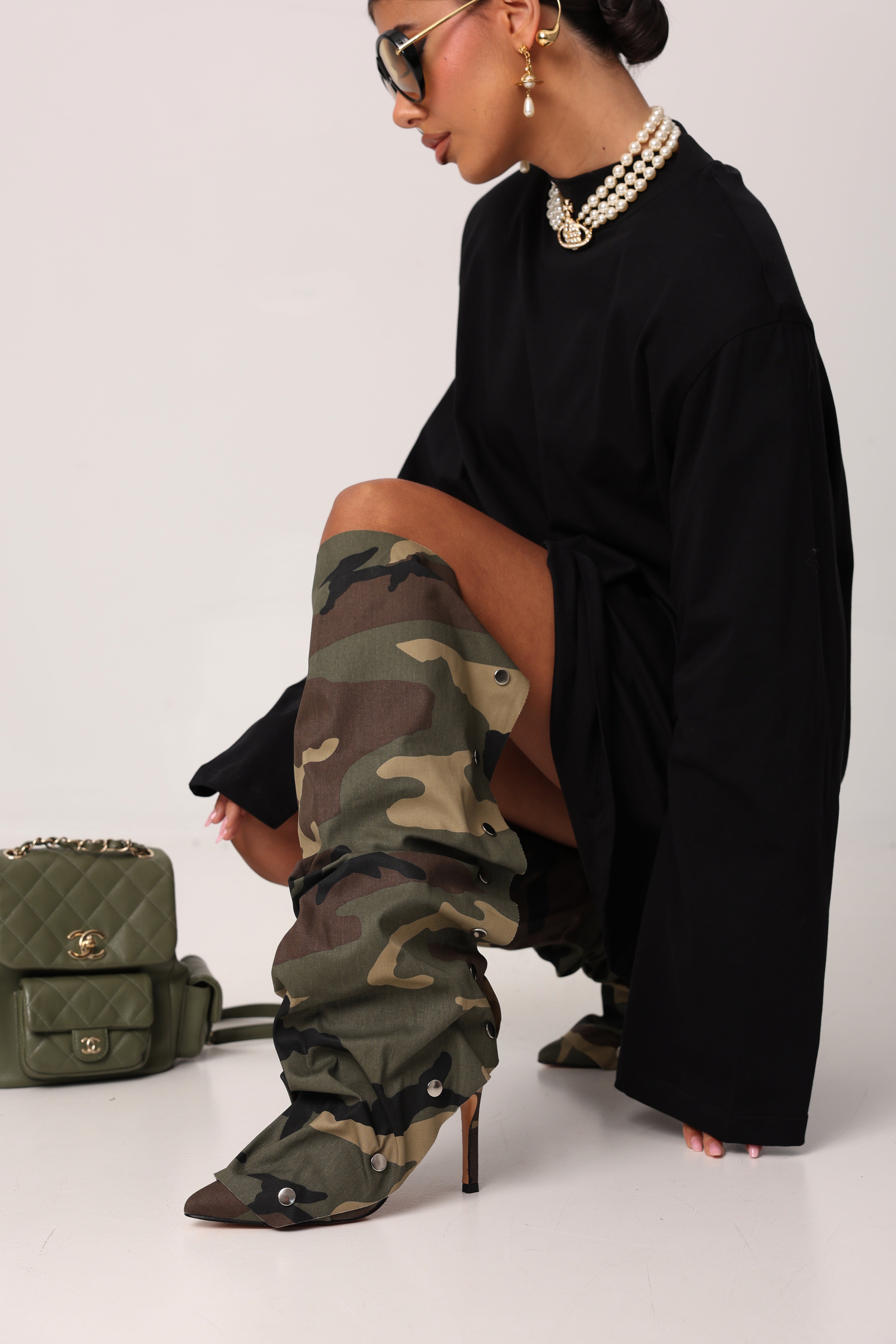 STIVALI LULA CAMOUFLAGE