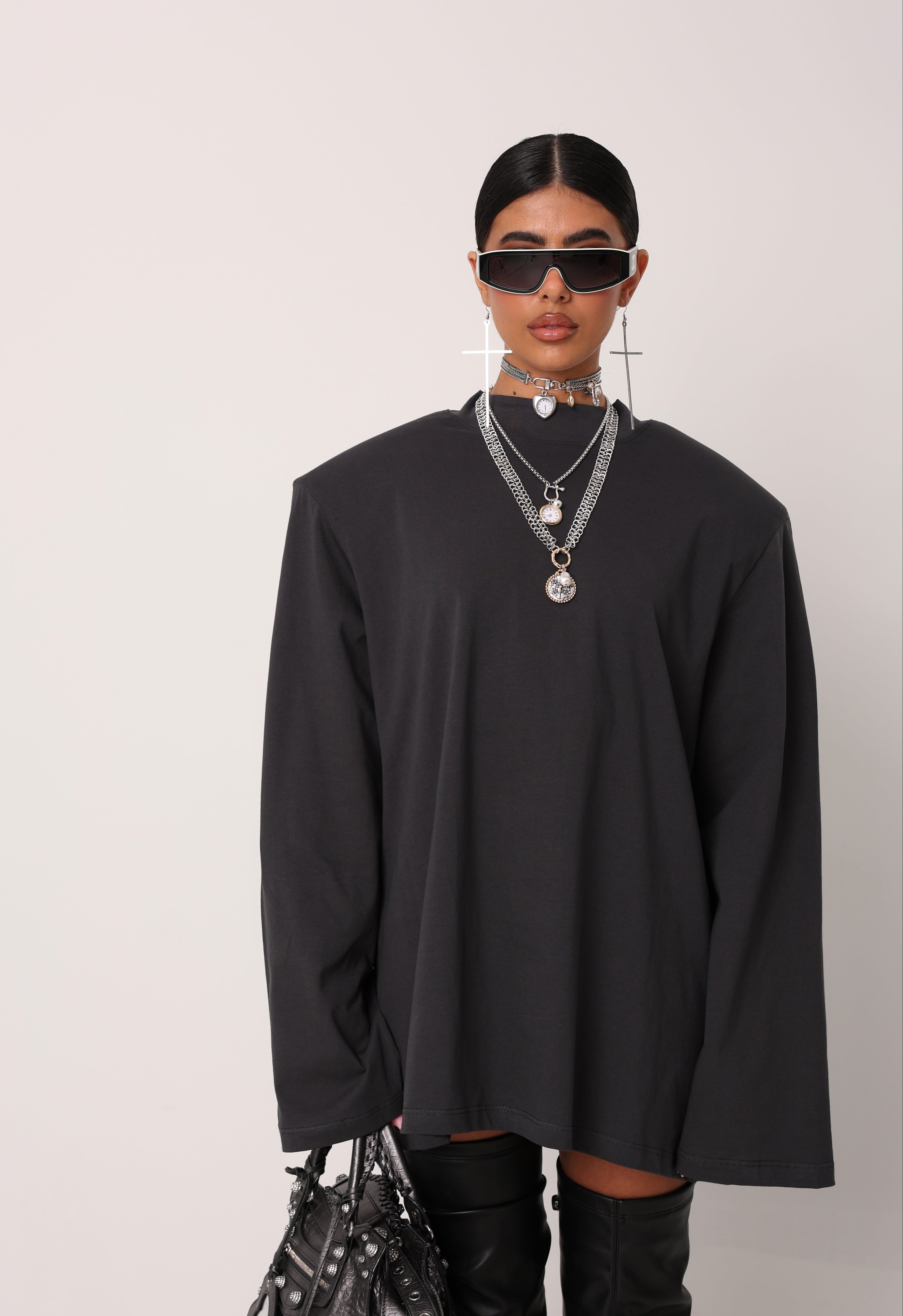 MAGLIA FEBRUARY GRIGIO ANTRACITE