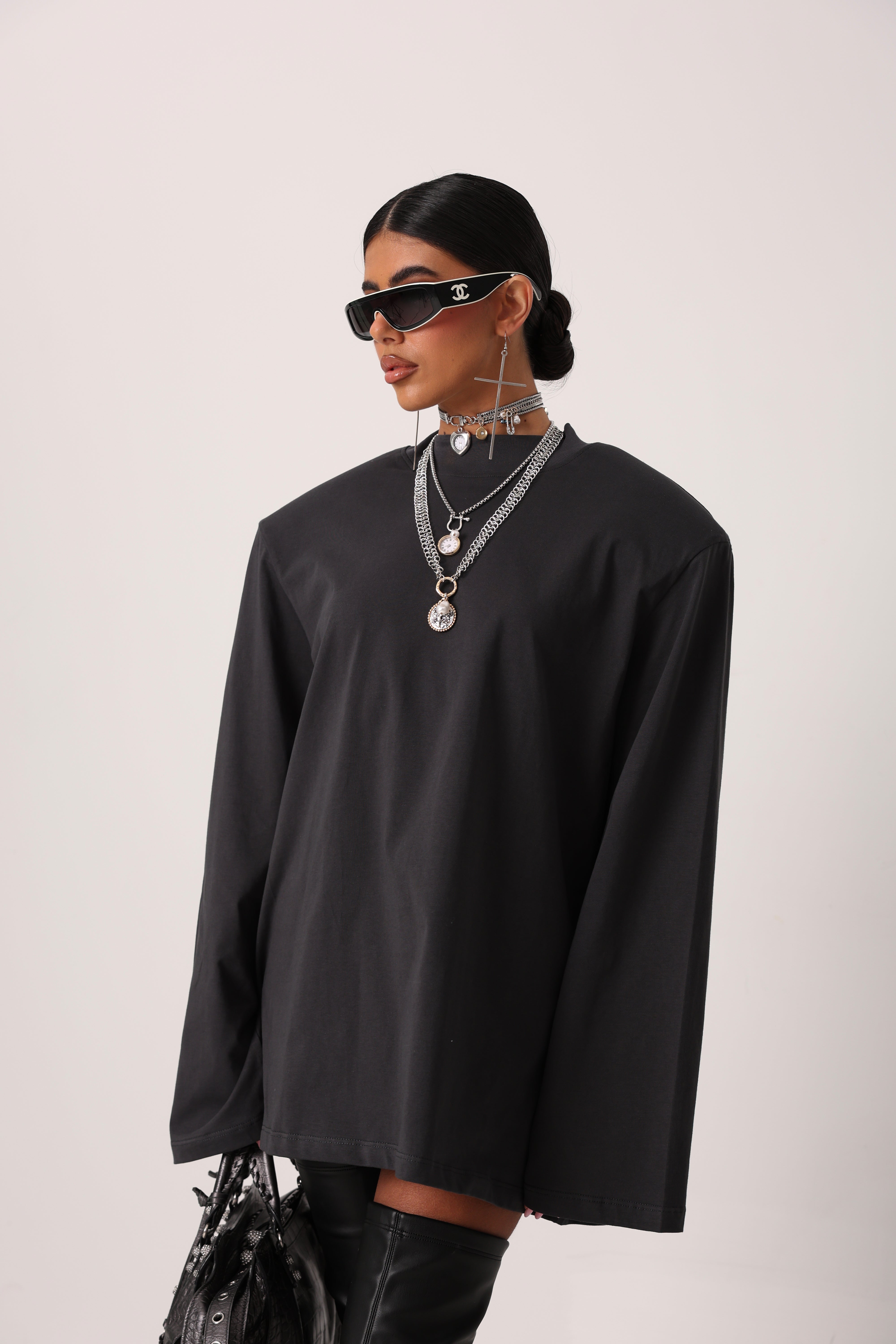 MAGLIA FEBRUARY GRIGIO ANTRACITE