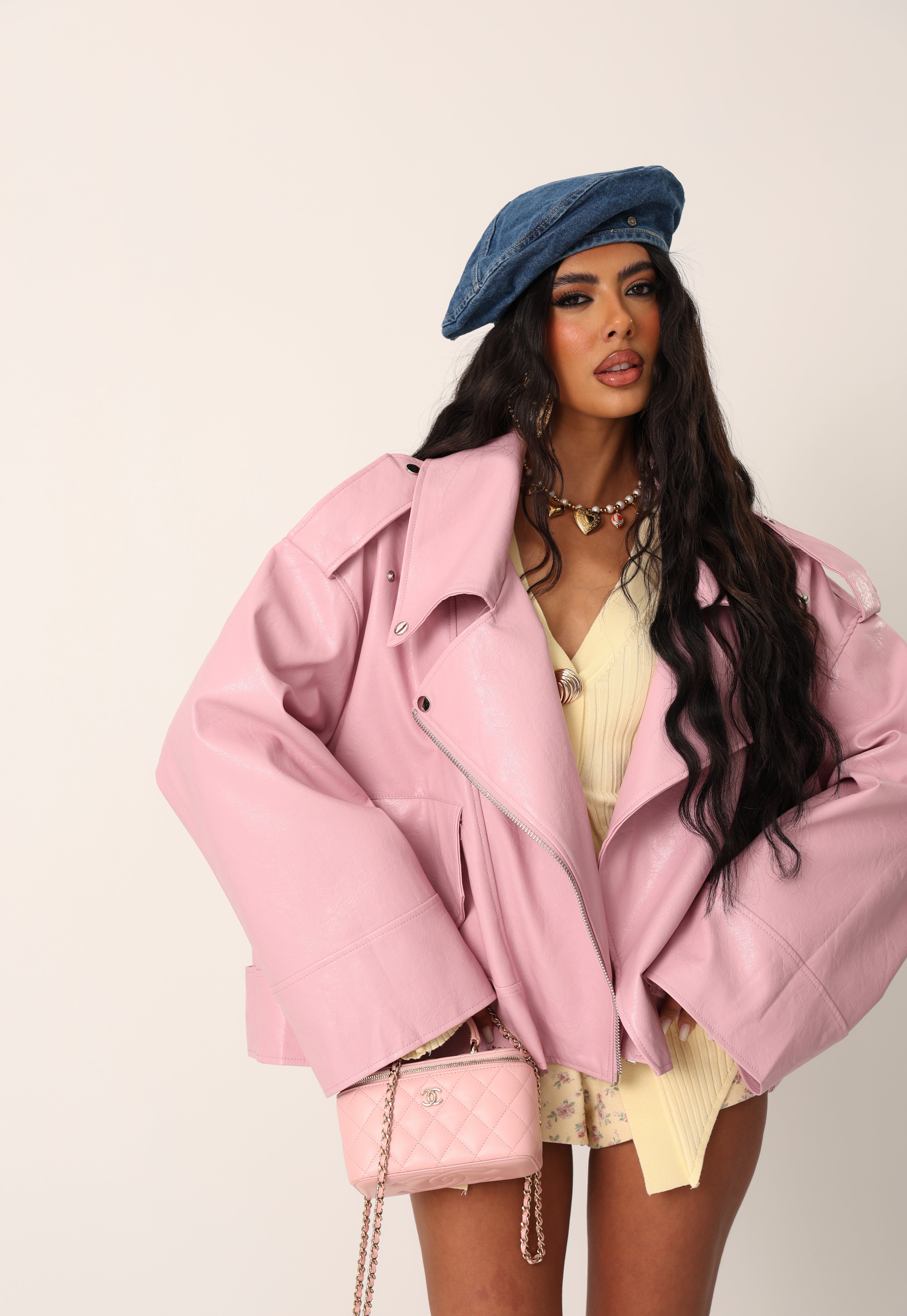 CHIODO ECOPELLE WEEK ROSA