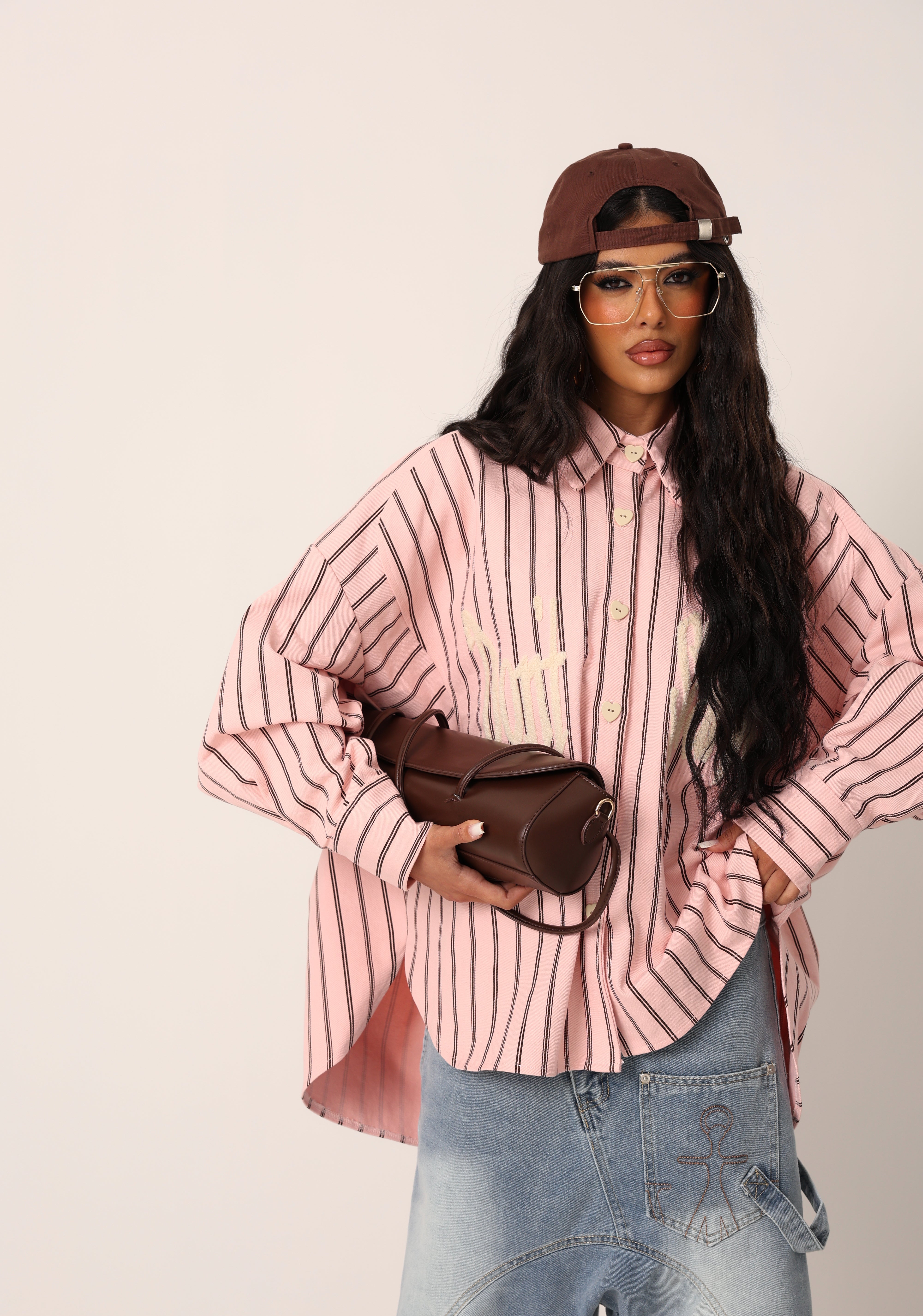 CAMICIONE "DON'T STARVE" ROSA