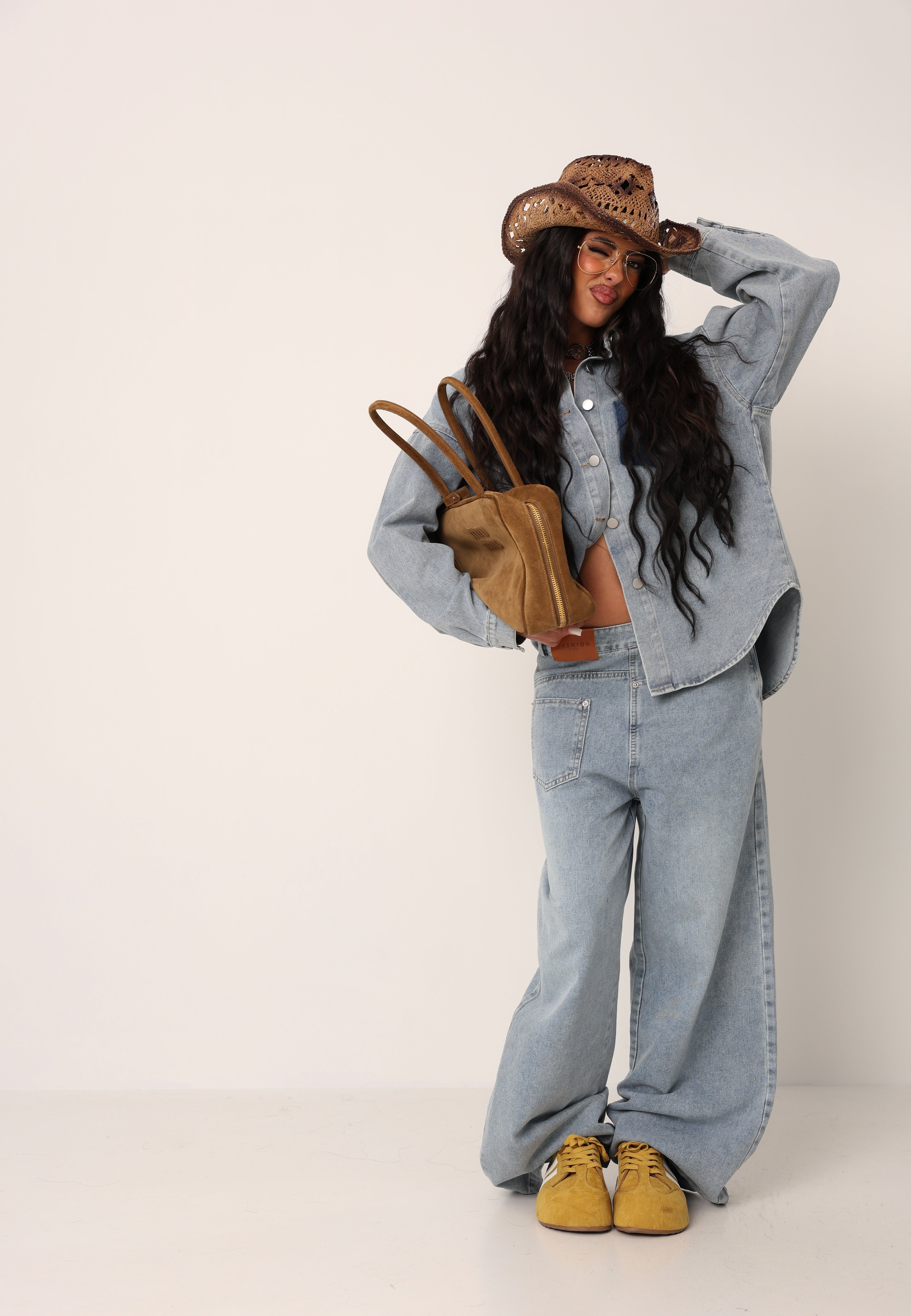 COORDINATO SAMMY DENIM CHIARO