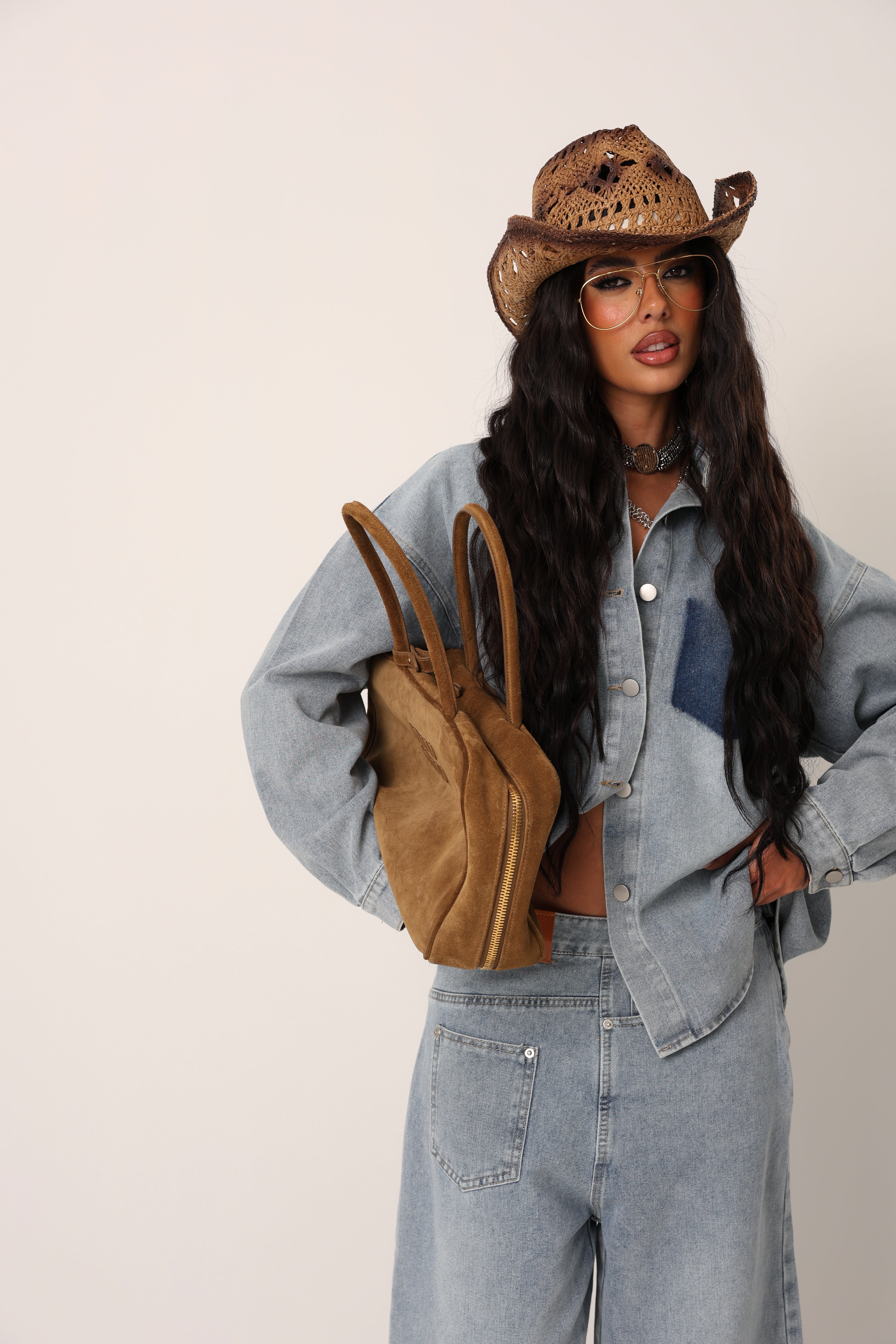 COORDINATO SAMMY DENIM CHIARO