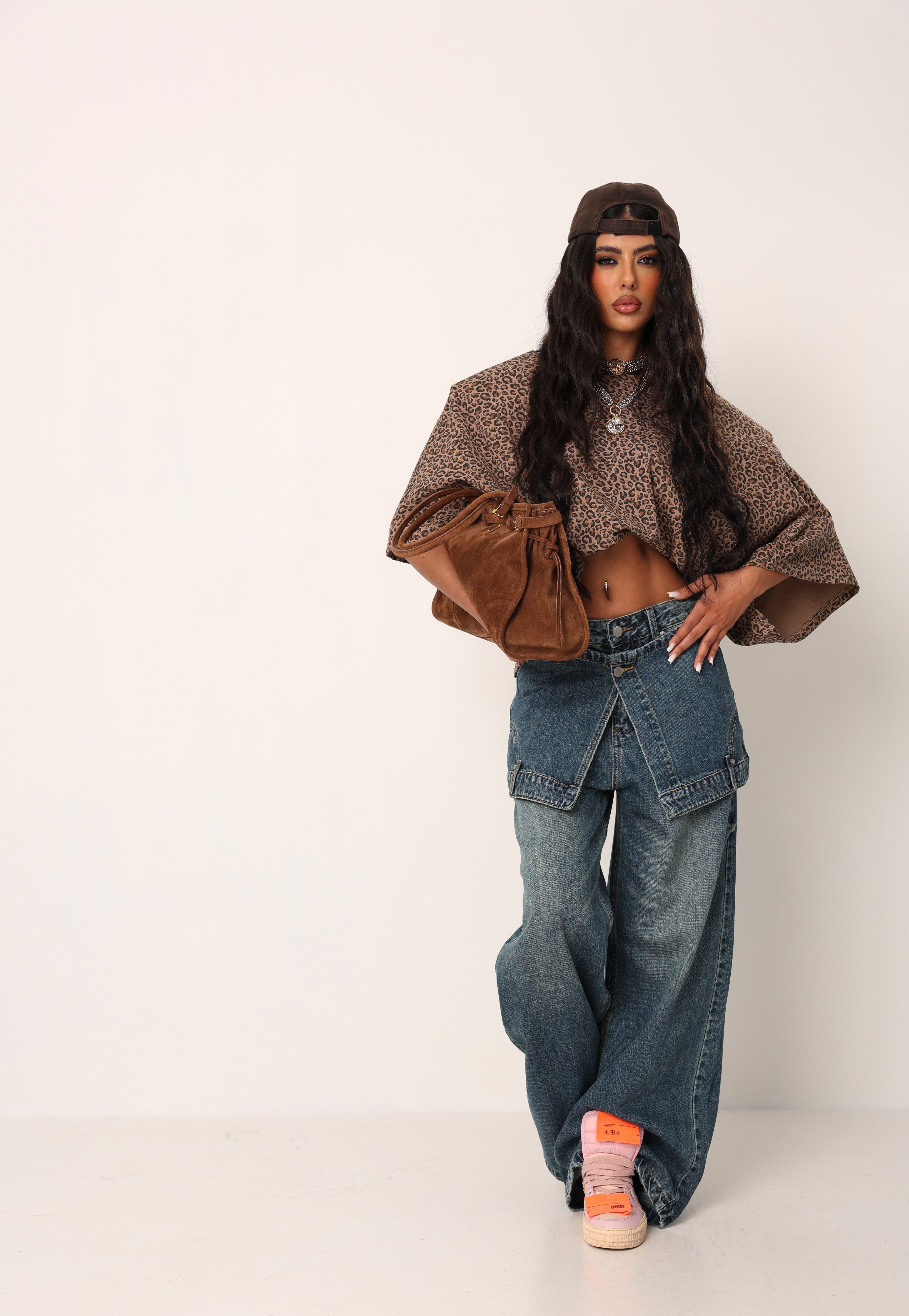 JEANS SCARLETT DENIM SCURO+ GONNELLINA