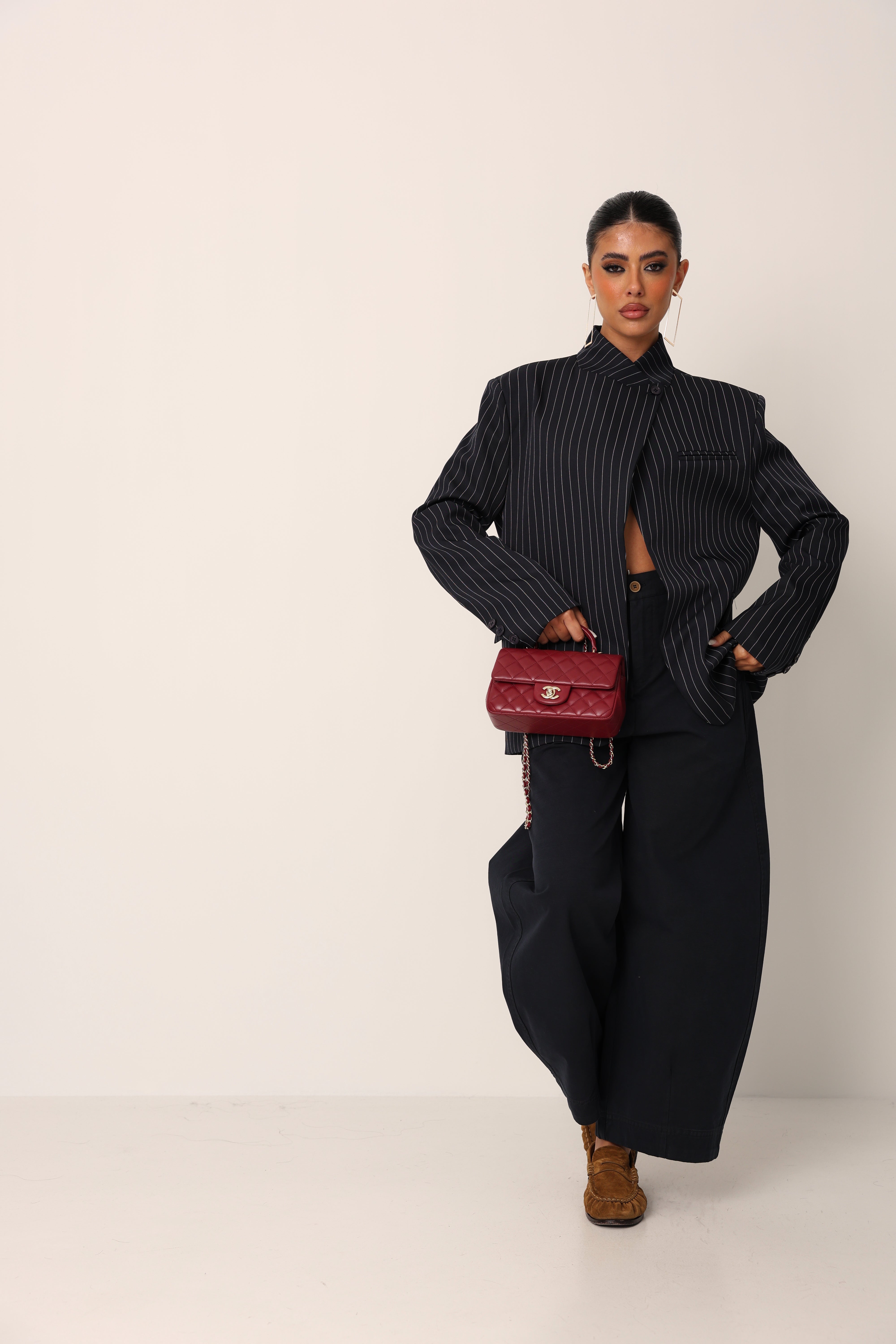 PANTALONI BALLOON MELANY BLU NOTTE