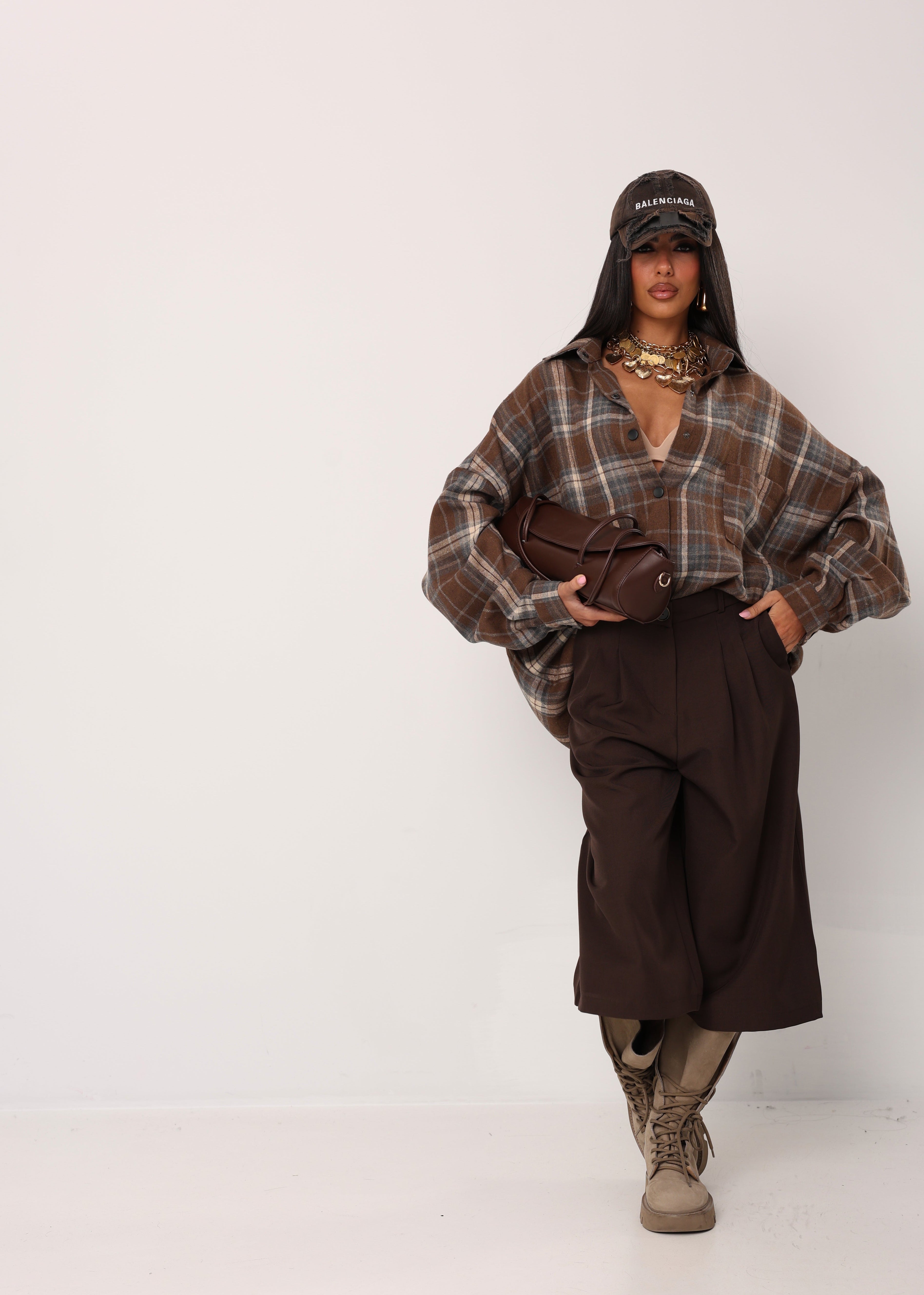 BERMUDA PINCES LORIS MARRONI