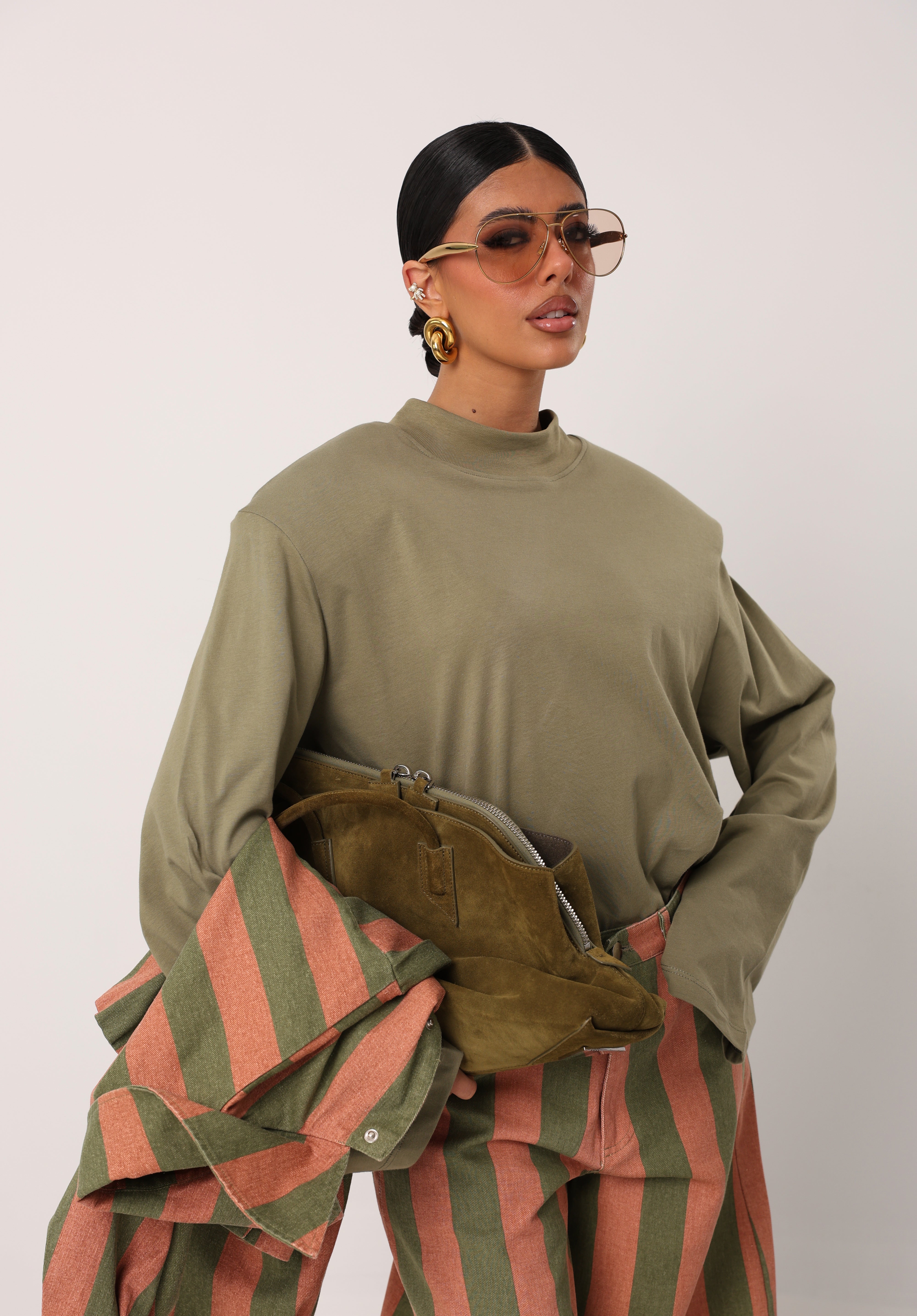 MAGLIA FEBRUARY VERDE MILITARE