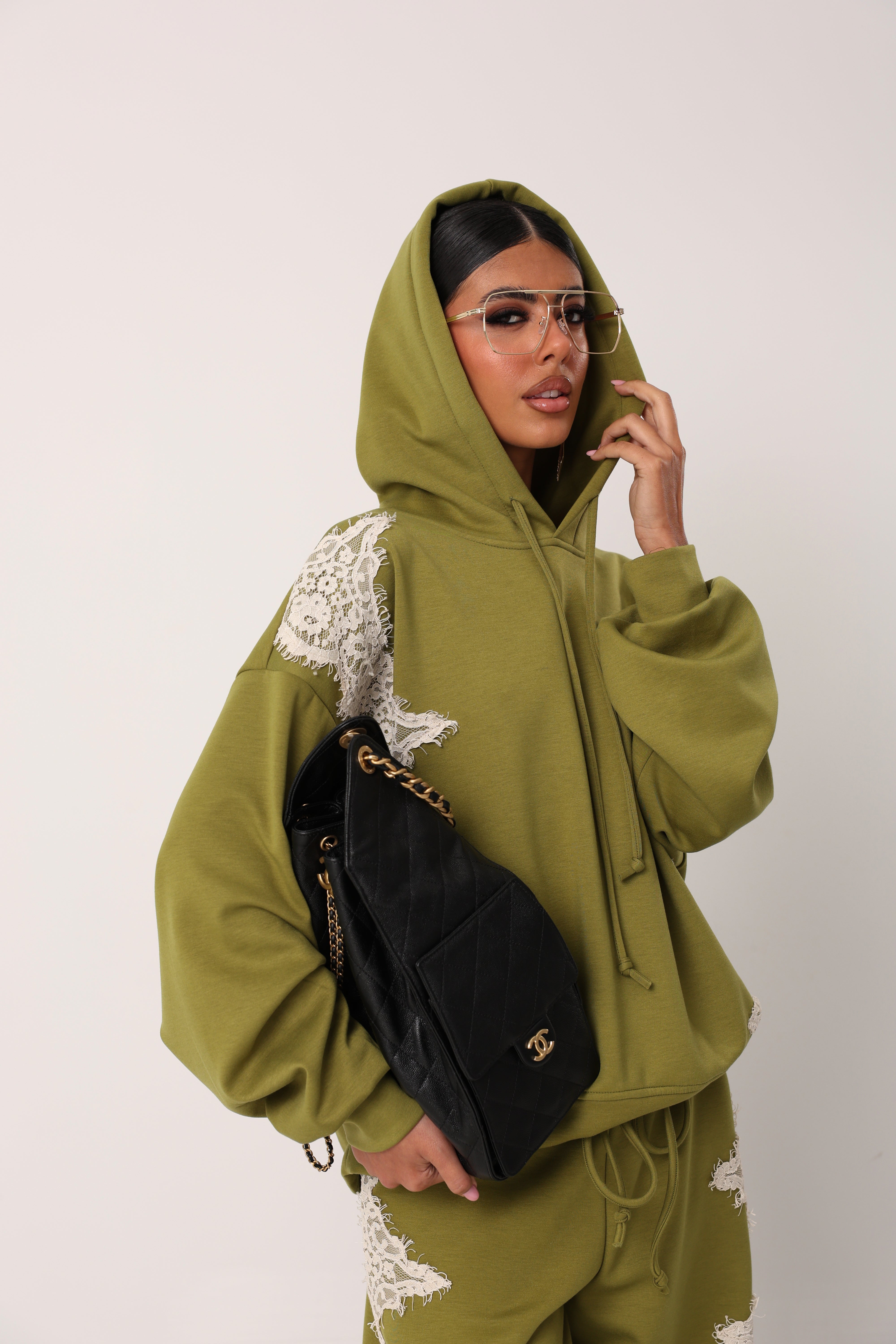 FELPA PIZZO AERYS VERDE PISELLO BY LUMINA