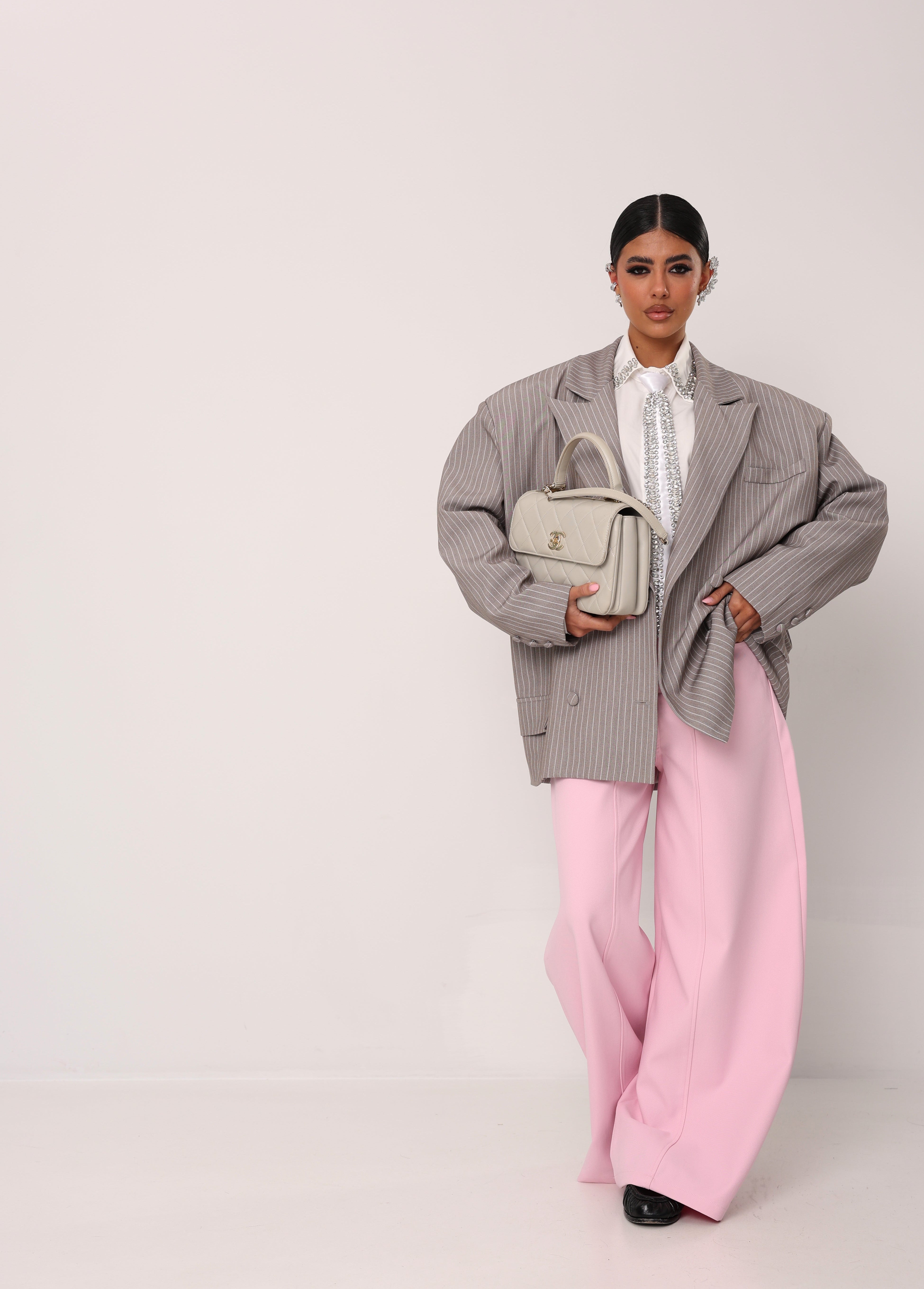 PANTALONI BOTANIC ROSA