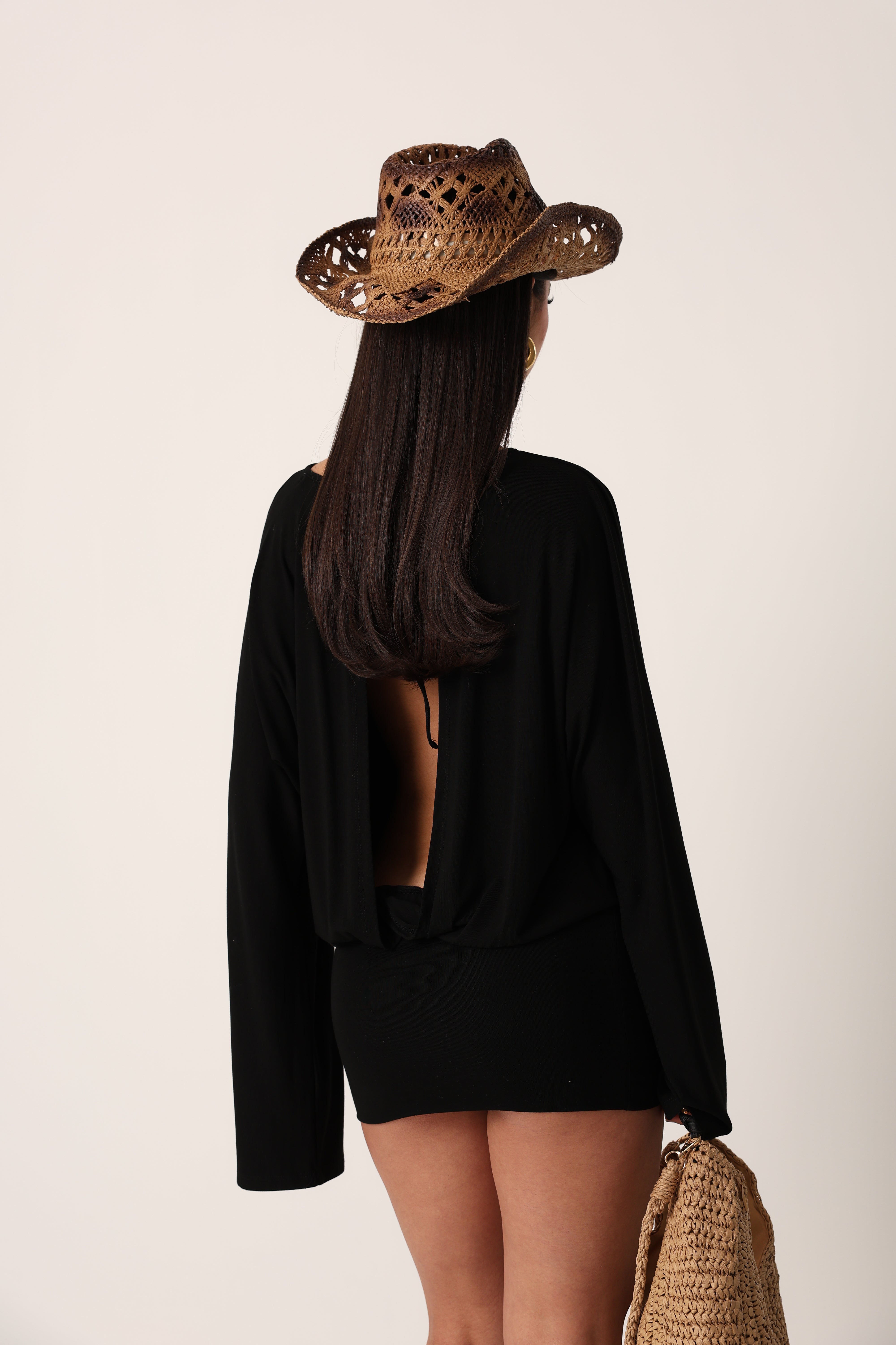 VESTITO CORTO TRACY NERO