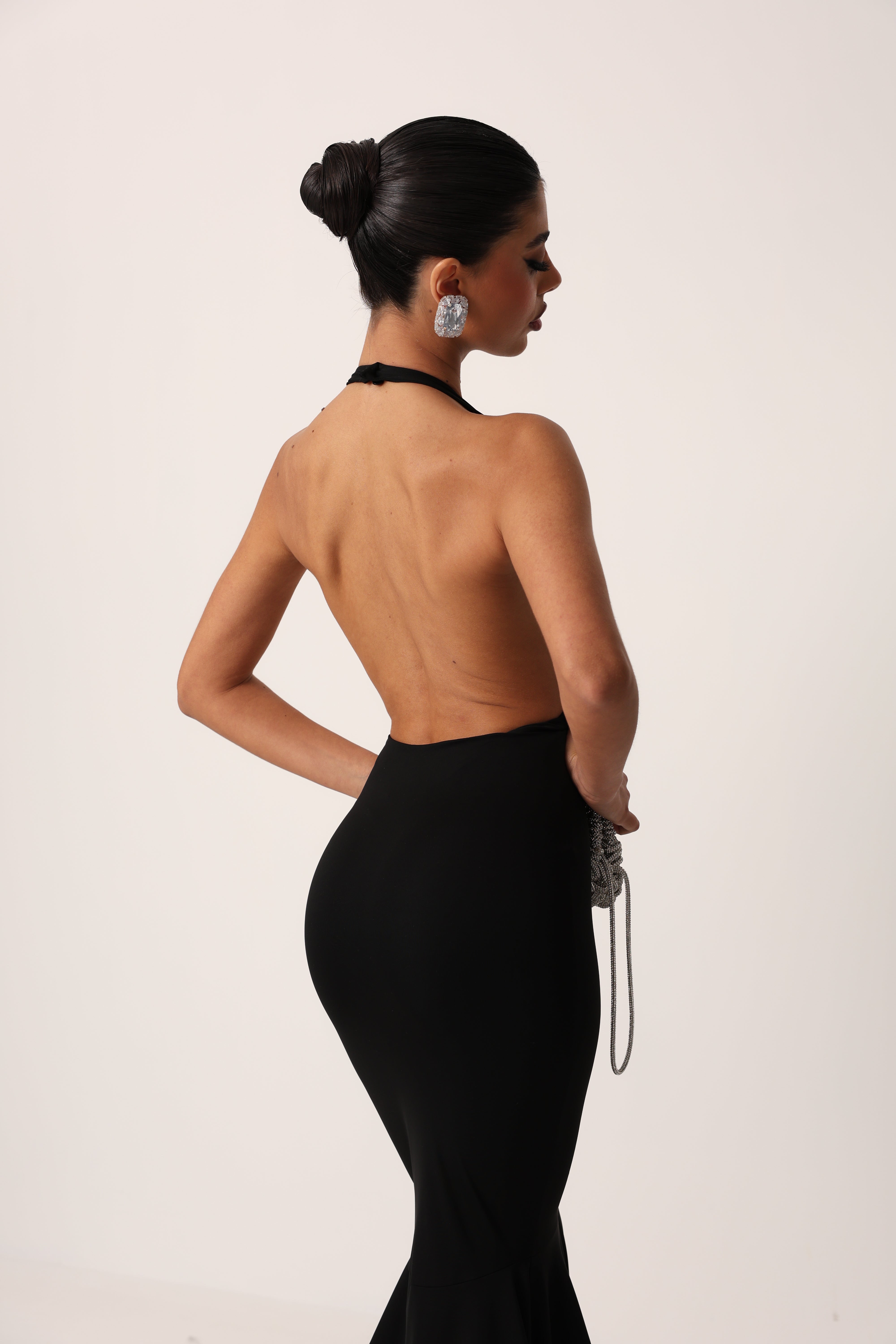 VESTITO QUINCY NERO BY MARZIA MANGO
