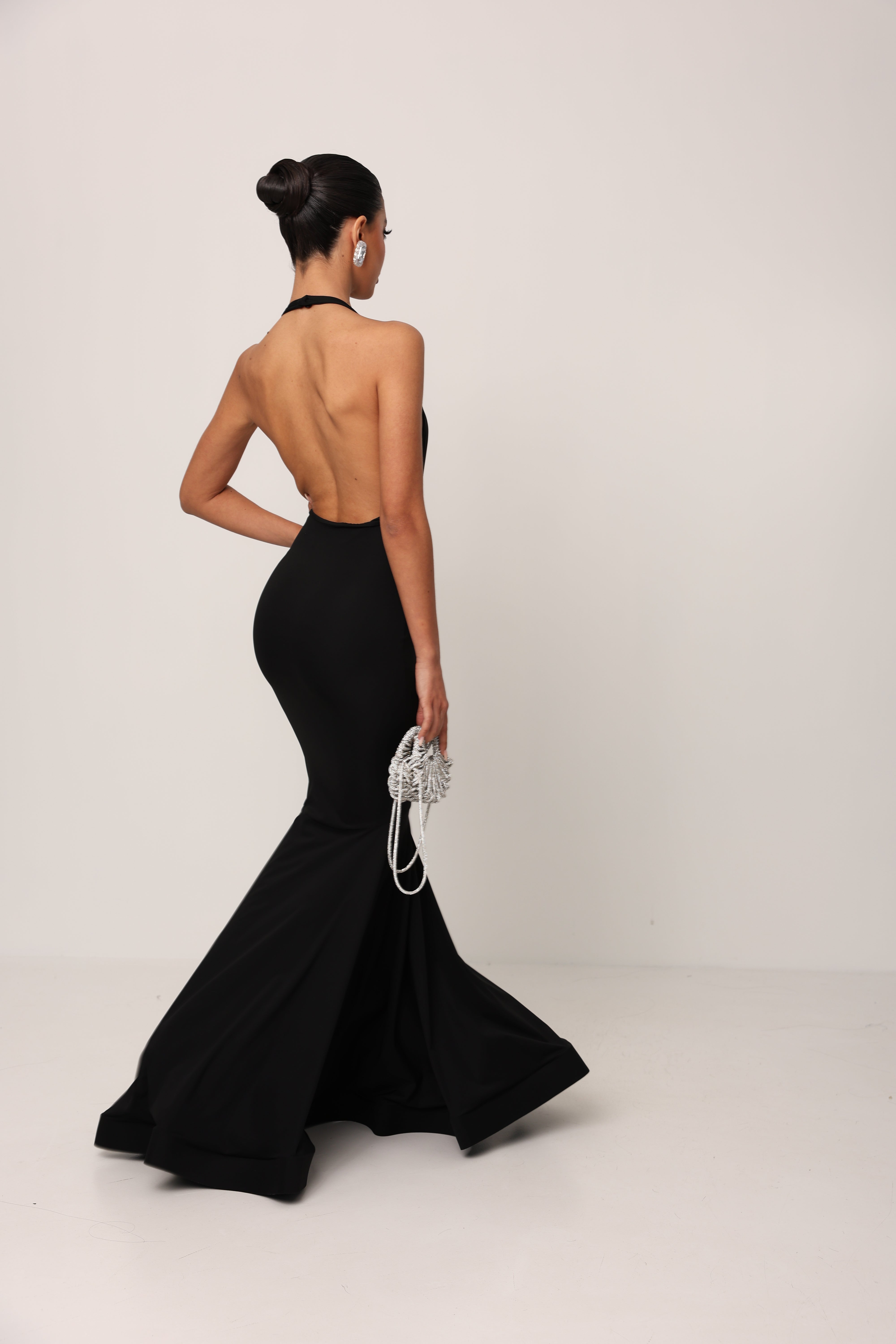 VESTITO QUINCY NERO BY MARZIA MANGO
