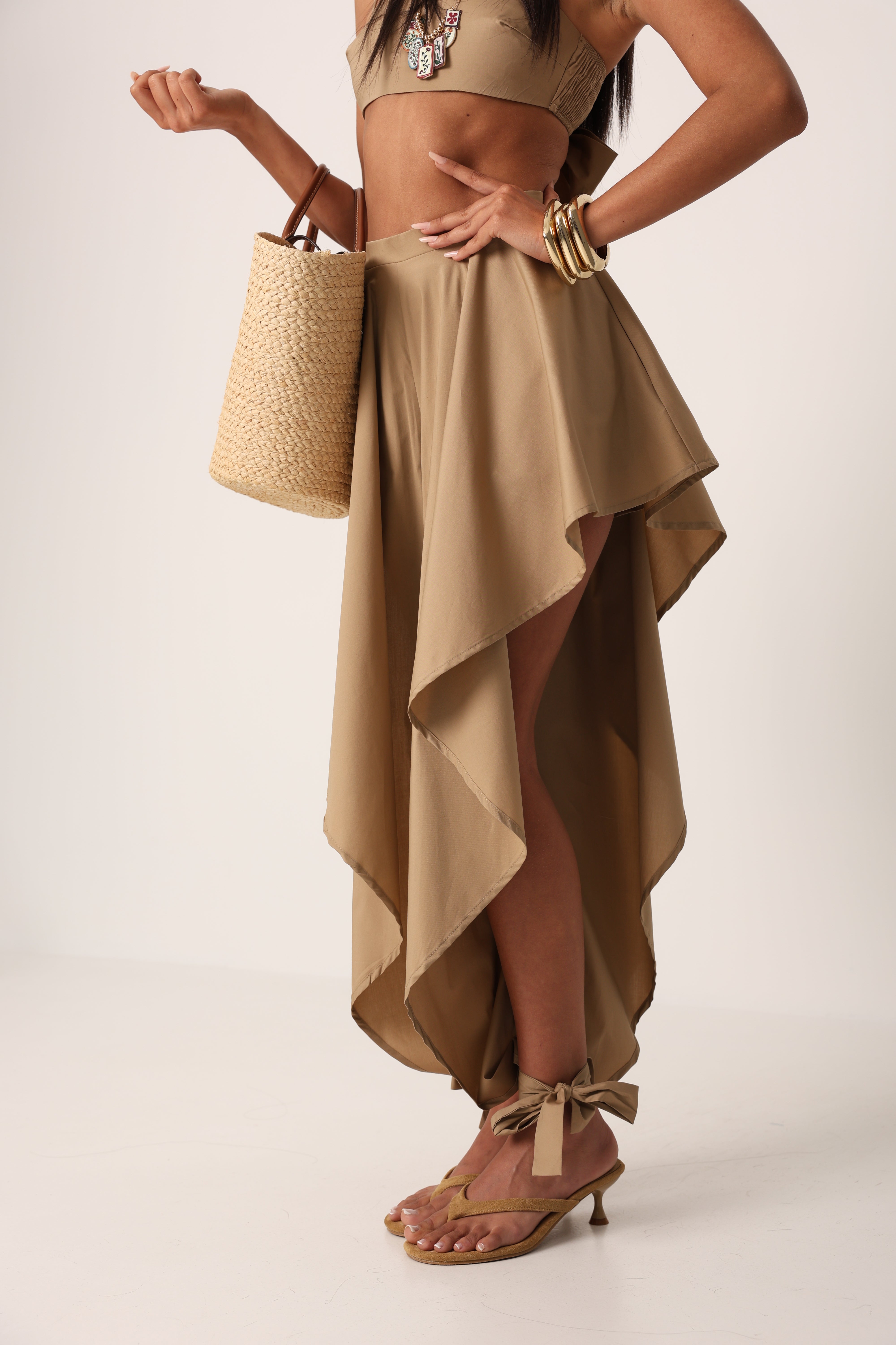 COORDINATO SVASATO DAVID BEIGE BY LUMINA