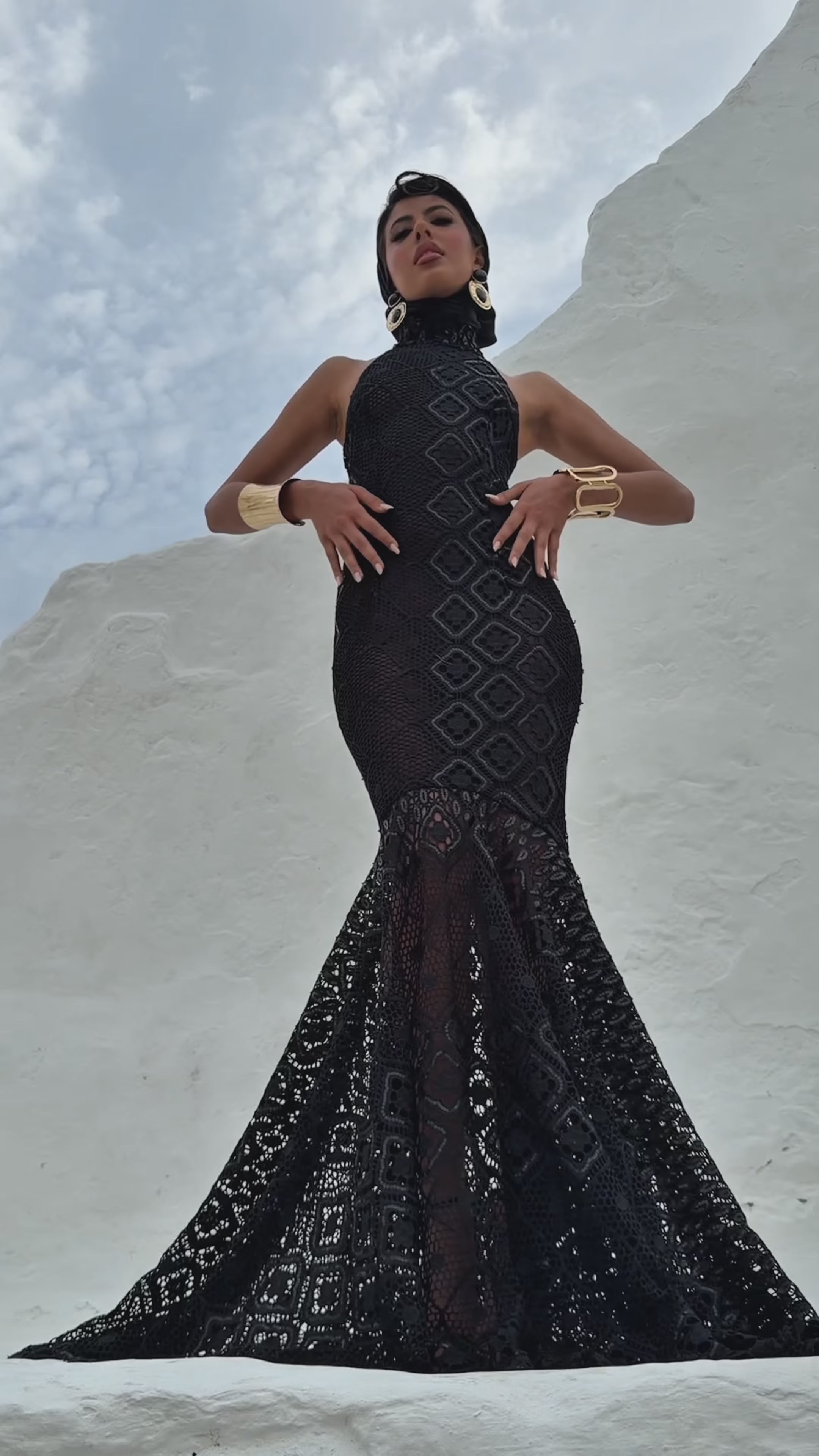 VESTITO CHURCH NERO BY MARZIA MANGO